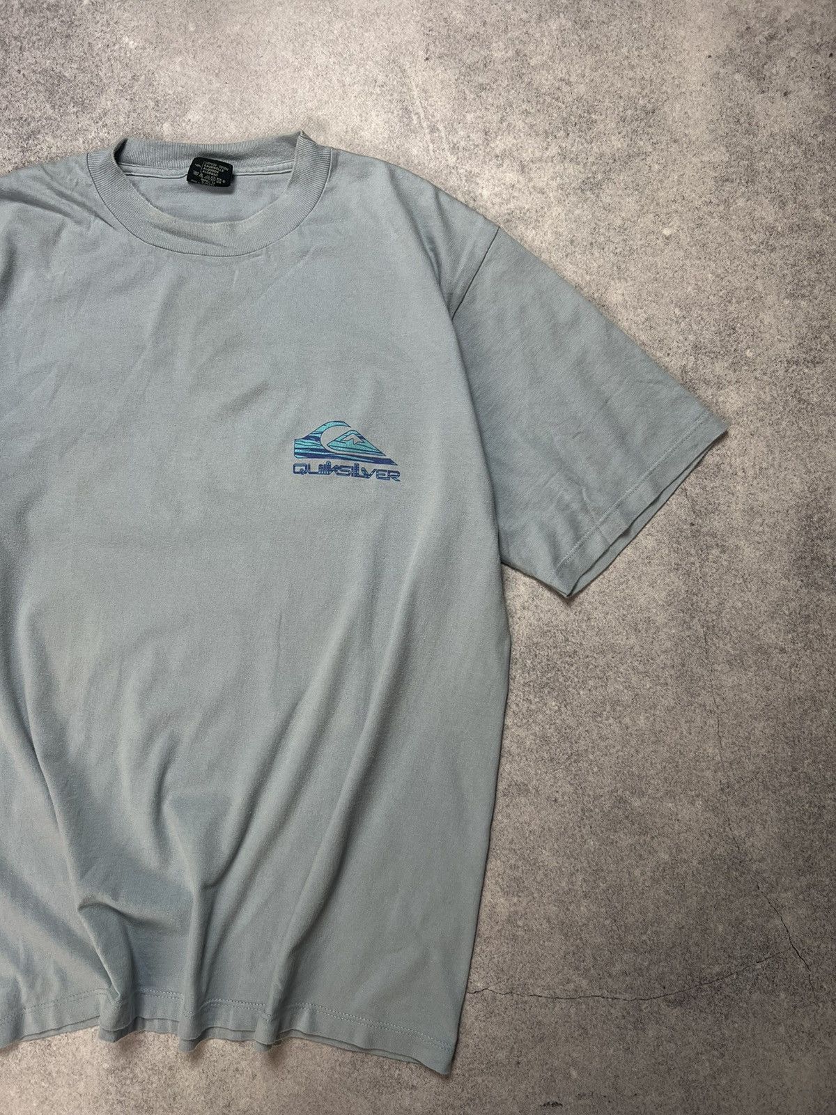 Quiksilver Vintage 90s QuikSilver Faded Distressed Surf Y2K Shirt Size US L / EU 52-54 / 3 - 4 Thumbnail