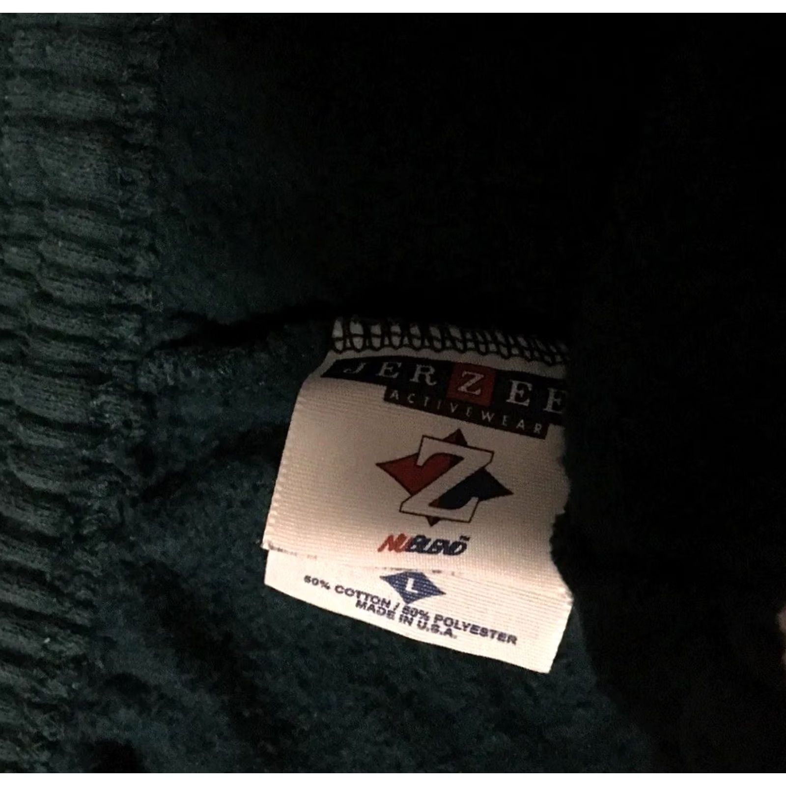 Jerzees VINTAGE Jerzees Sweatpants L Green Activewear Pants Men 90s 80s PFU Grunge Track USA Size US 33 - 7 Thumbnail
