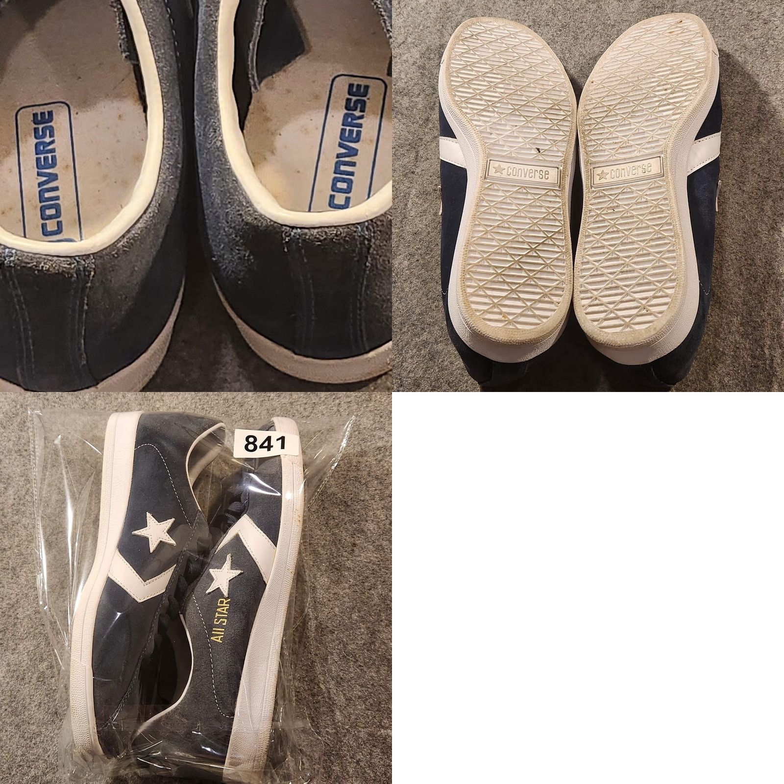 Converse Converse All Star Training Shoes Mens Size 10 Blue Suede Low Top Unisex Casual Size US M / EU 48-50 / 2 - 8 Thumbnail