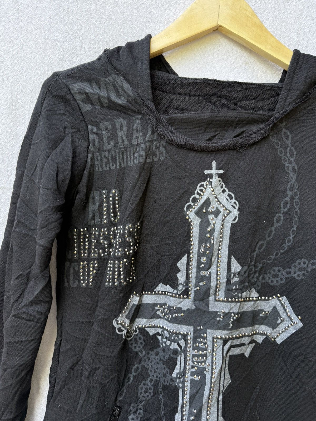 Japanese Brand Japanese hoodie cross style Ifsixwasnine lgb Size US S / EU 44-46 / 1 - 8 Thumbnail