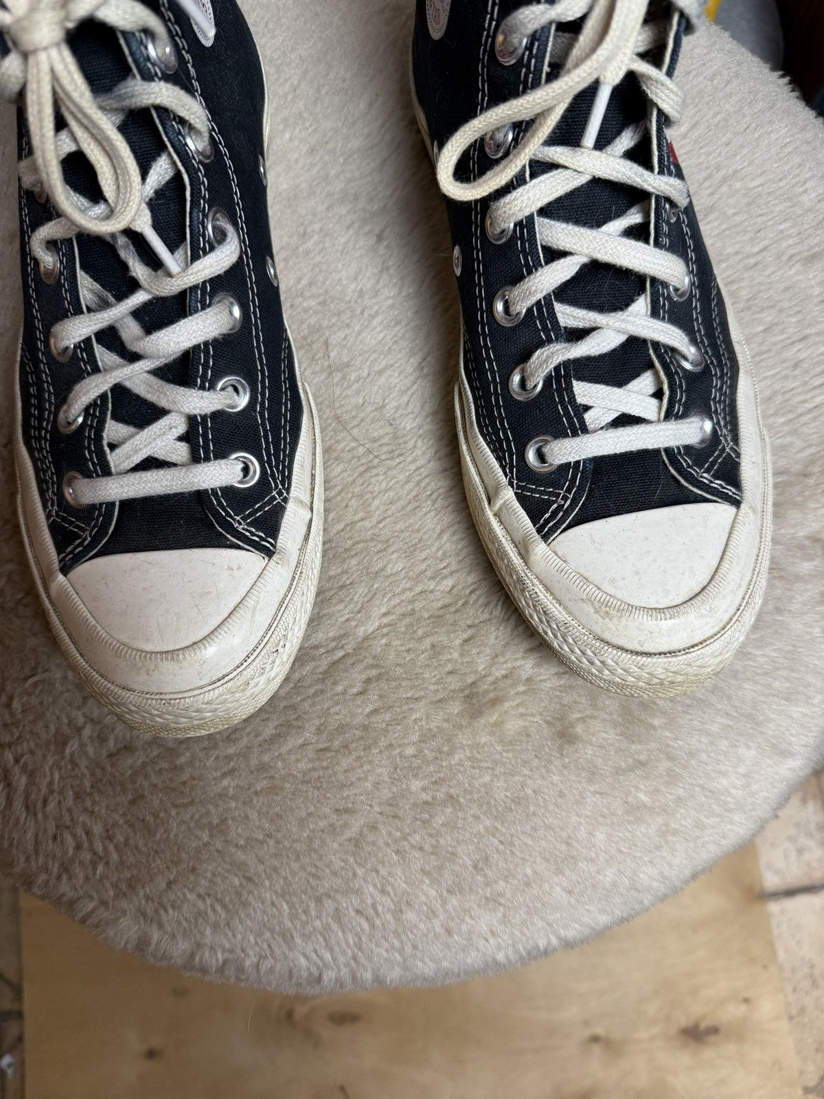 Comme des Garcons COMME des Garçons Converse High Top (Black) Size US 6 / EU 39 - 6 Thumbnail