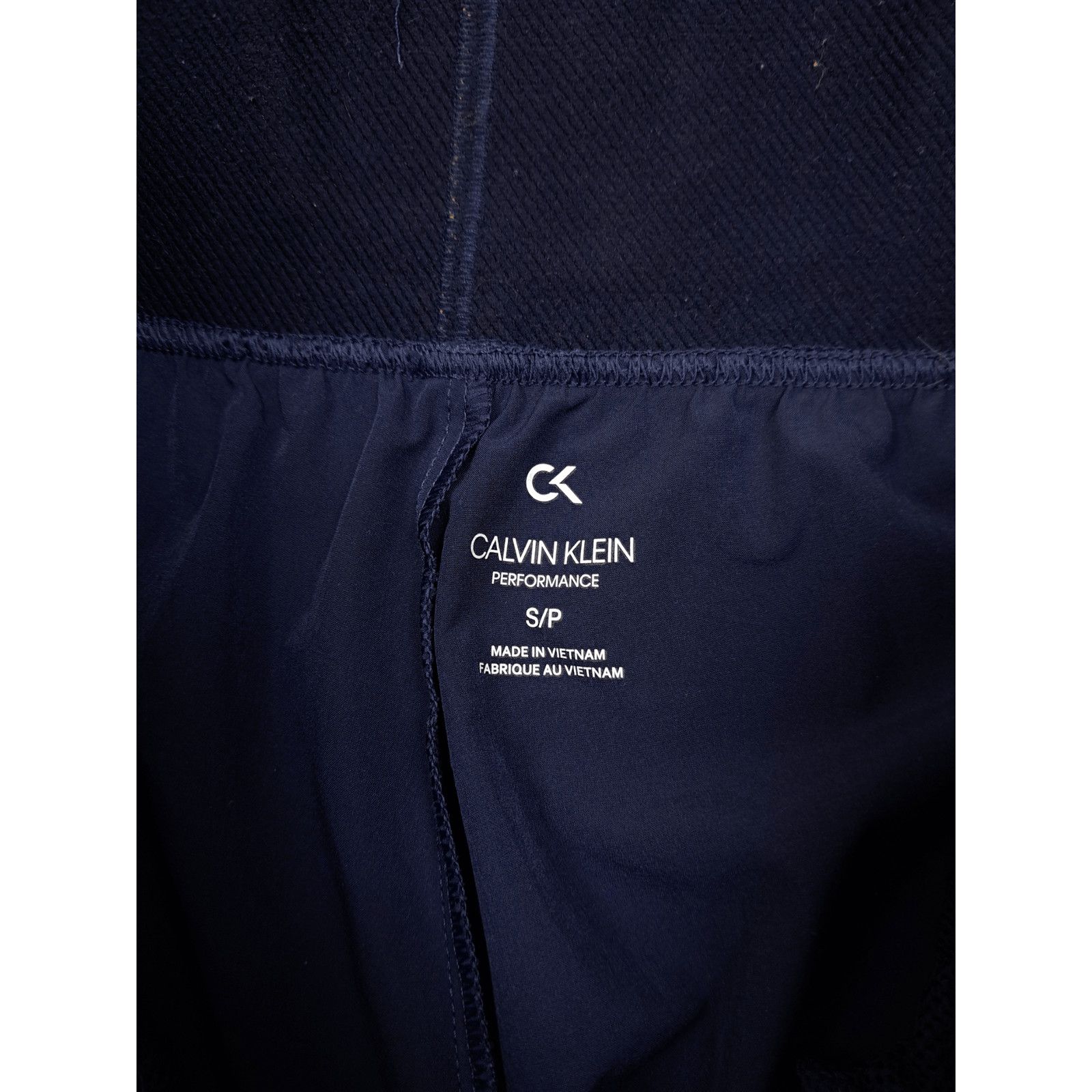 Calvin Klein 💎 Size S Calvin Klein Performance Sportswear Navy Shorts Size 28" / US 6 / IT 42 - 5 Thumbnail