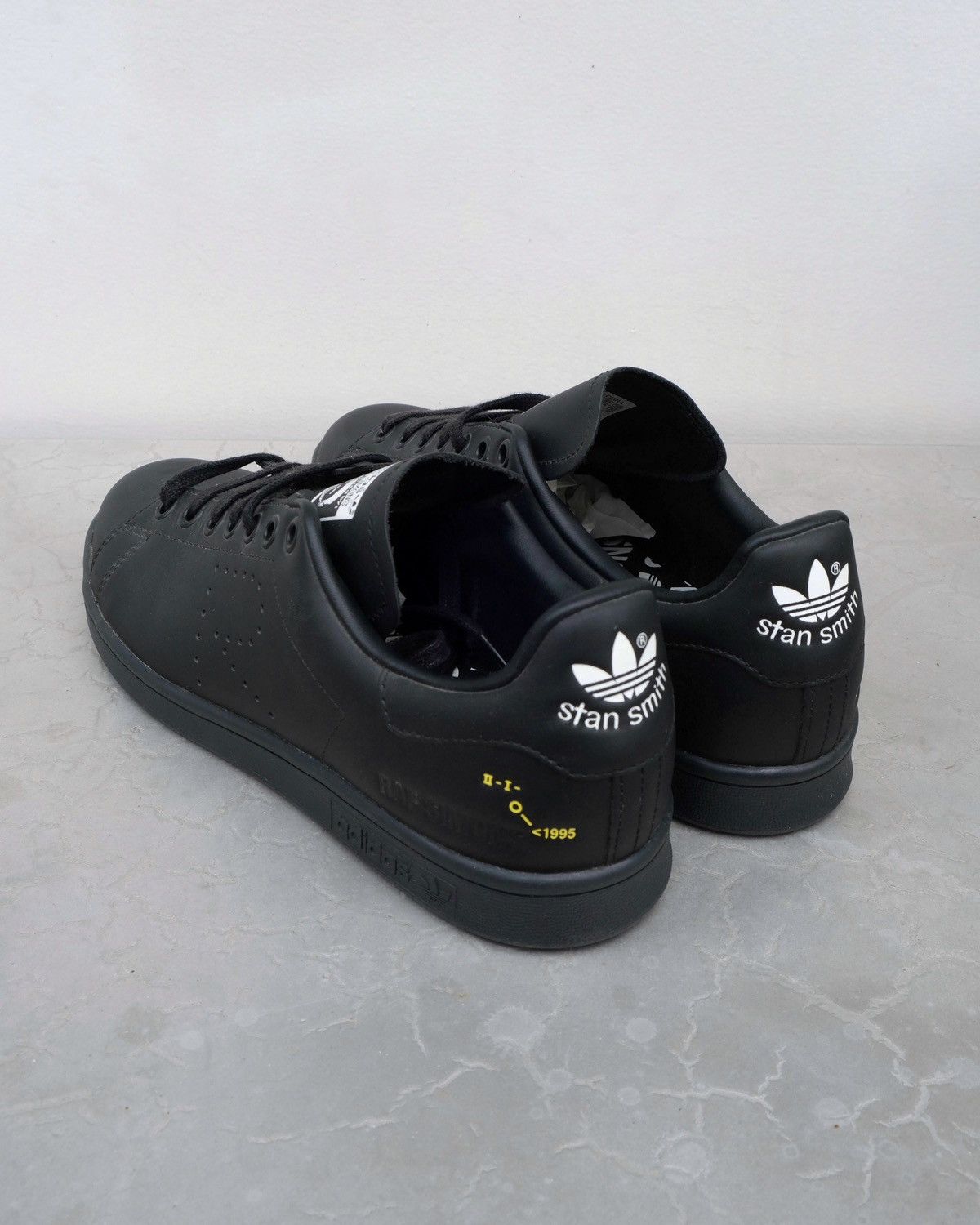 Adidas × Raf Simons RAF SIMONS x ADIDAS Black Stan Smith Shoes Size US 8 / EU 41 - 6 Thumbnail
