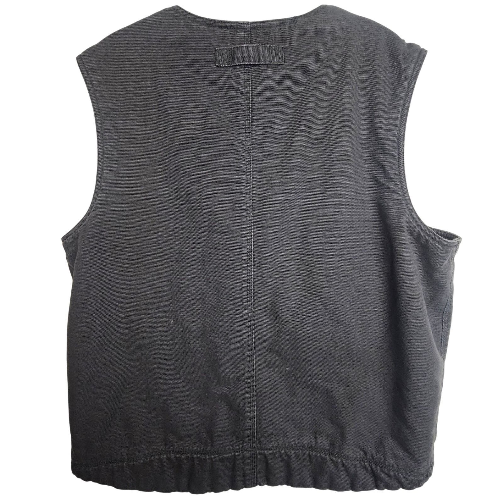Duluth Trading Company Duluth Trading Co Sherpa Lined Full Zip Heavy Canvas Vest Size US XXL / EU 58 / 5 - 7 Thumbnail