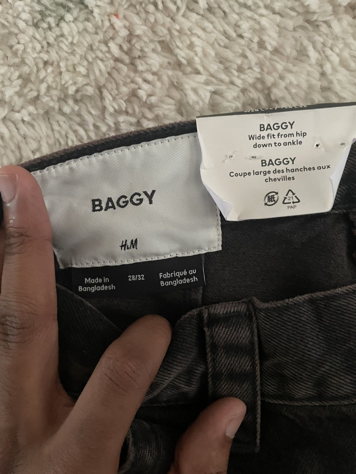 H&M H&M Vintage Cargo Jeans Size US 32 / EU 48 - 3 Thumbnail
