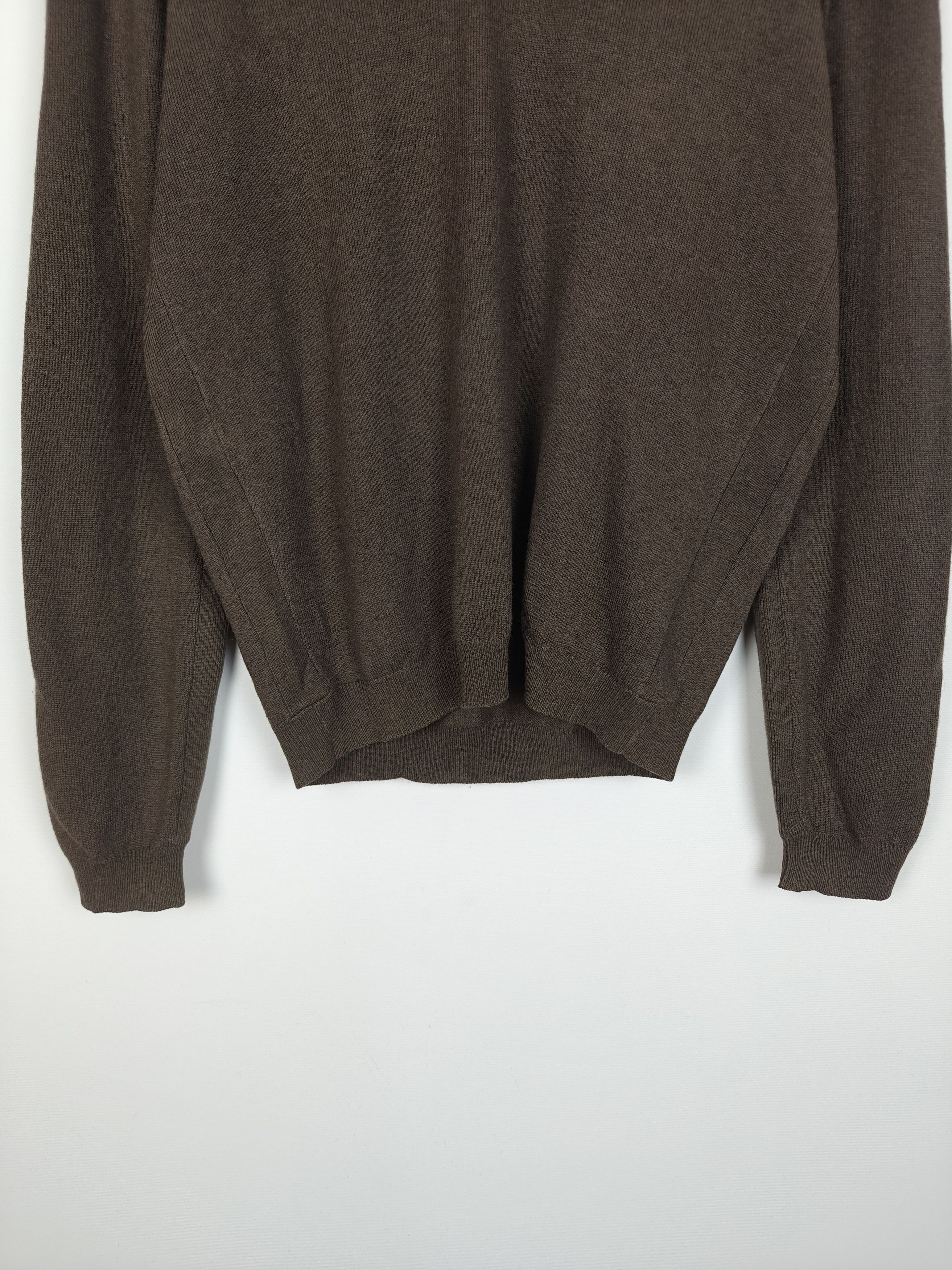Boggi Boggi Milano Wool&Cashmere Sweater Pullover Brown M Size US M / EU 48-50 / 2 - 3 Thumbnail