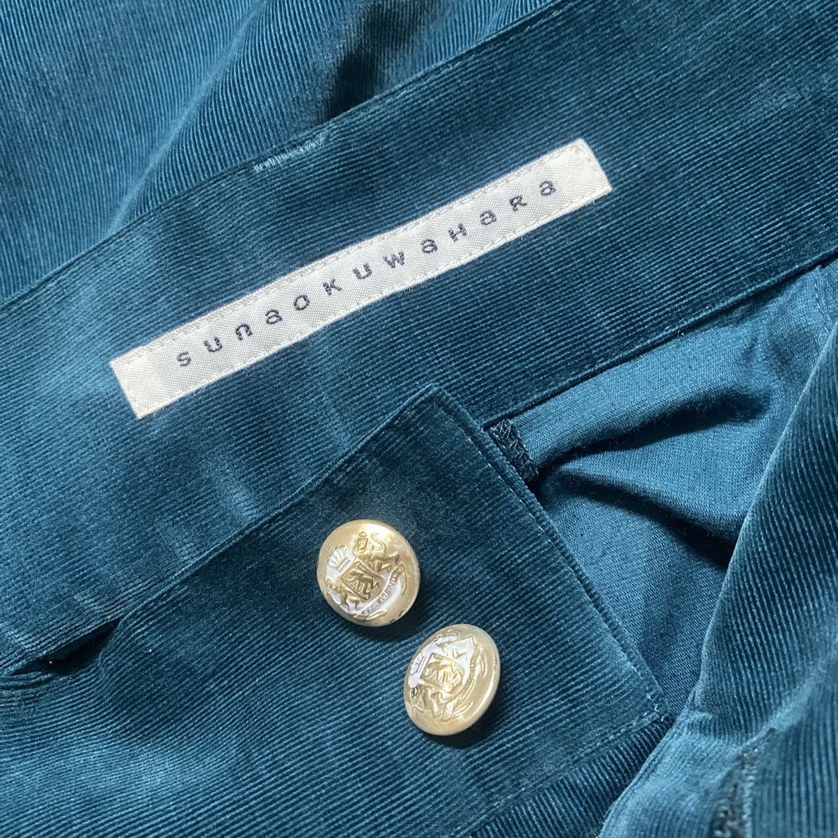 Issey Miyake Sunao kuwahara Velvet Pleated Hakama Pants Cropped Size 30" / US 8 / IT 44 - 14 Thumbnail