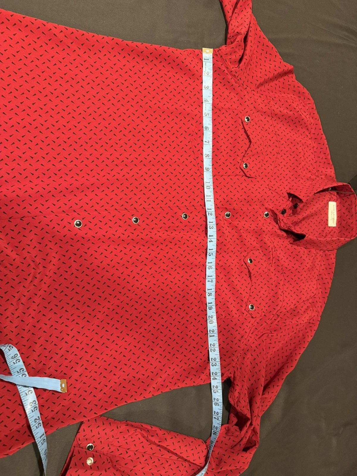 Saint Laurent Paris Saint Laurent mens silk western shirt. 43/17/XL. $1190 Size US XL / EU 56 / 4 - 3 Thumbnail
