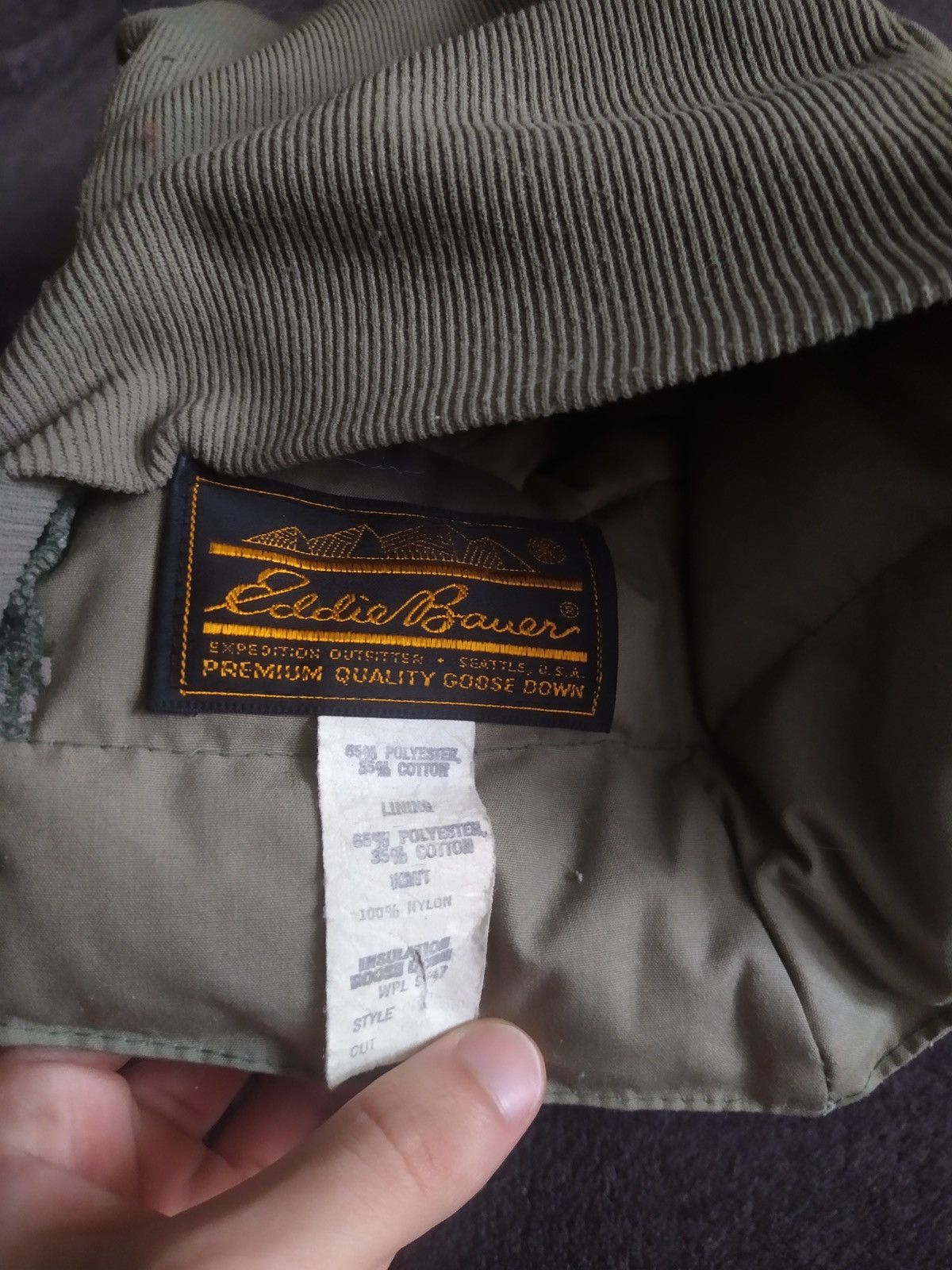 Eddie Bauer Eddie Bauer vintage goose down face mask Size ONE SIZE - 6 Thumbnail