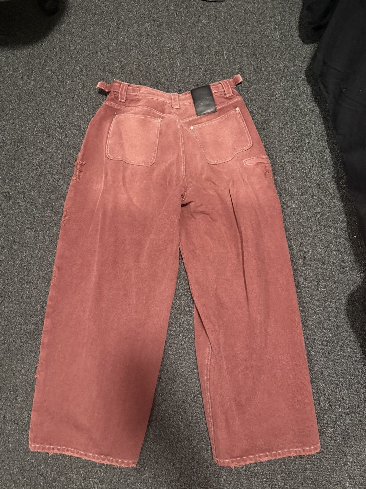 Etelier Gallery Destroyed Wine Denim Size US 32 / EU 48 - 2 Thumbnail