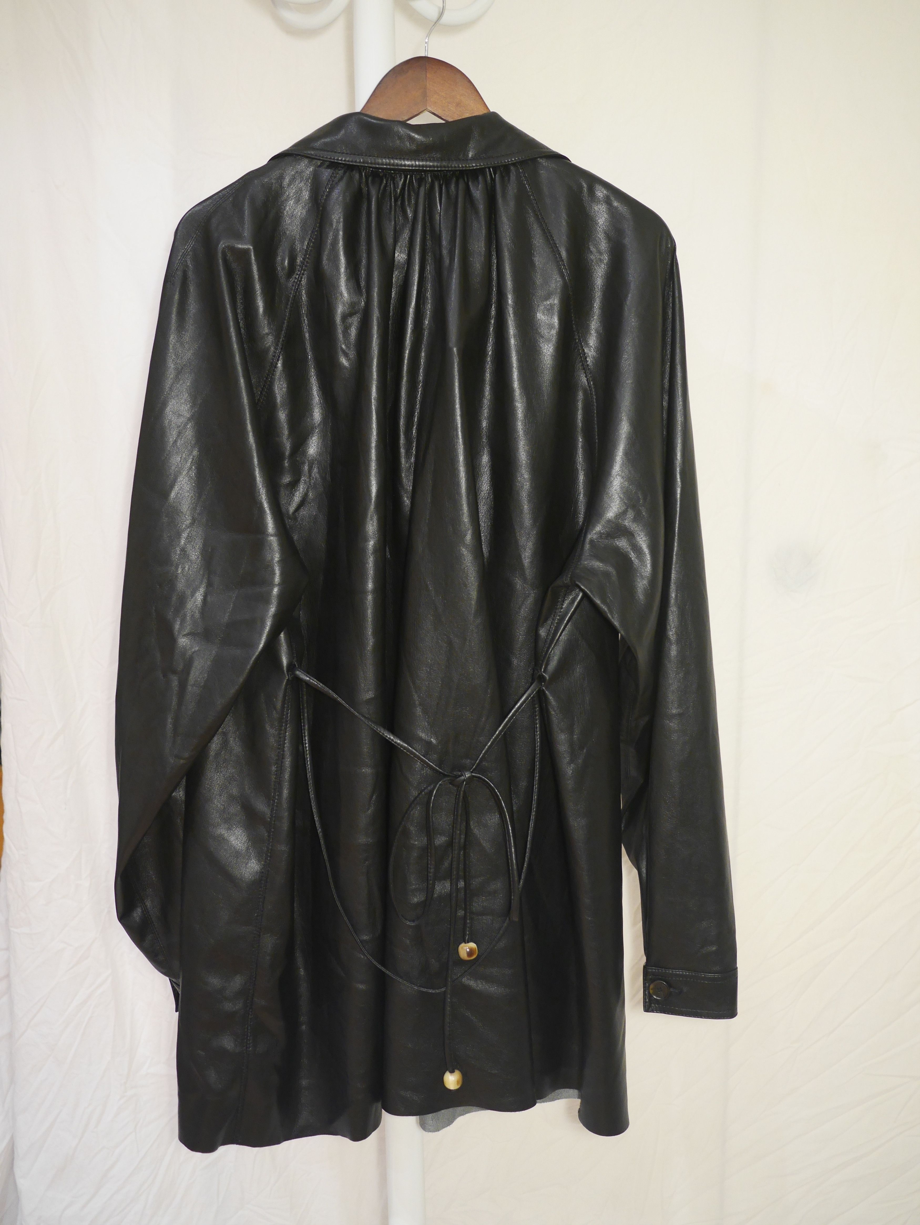 Nanushka NANUSHKA FAUX LEATHER OVERSHIRT Size M / US 6-8 / IT 42-44 - 4 Thumbnail