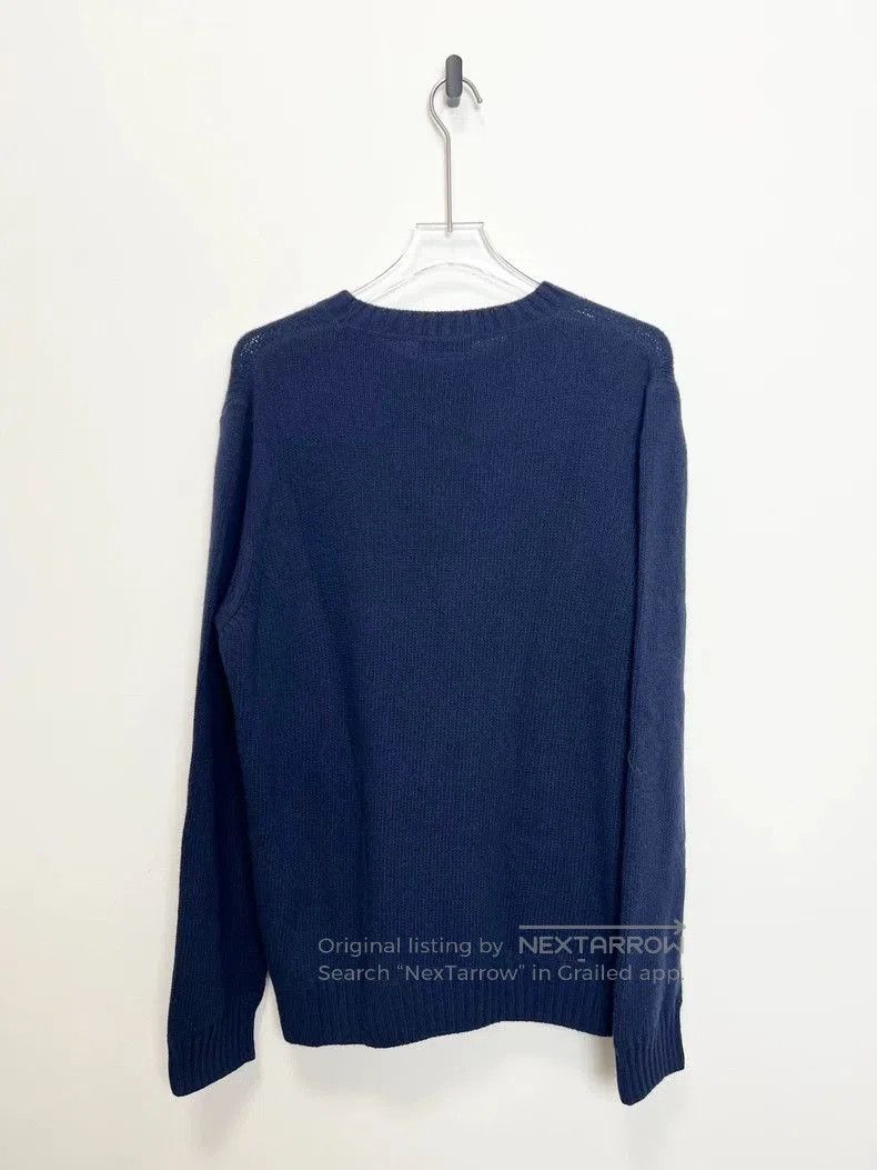 Prada Prada Navy Logo Sweater 99 New. Size US XXL / EU 58 / 5 - 2 Thumbnail