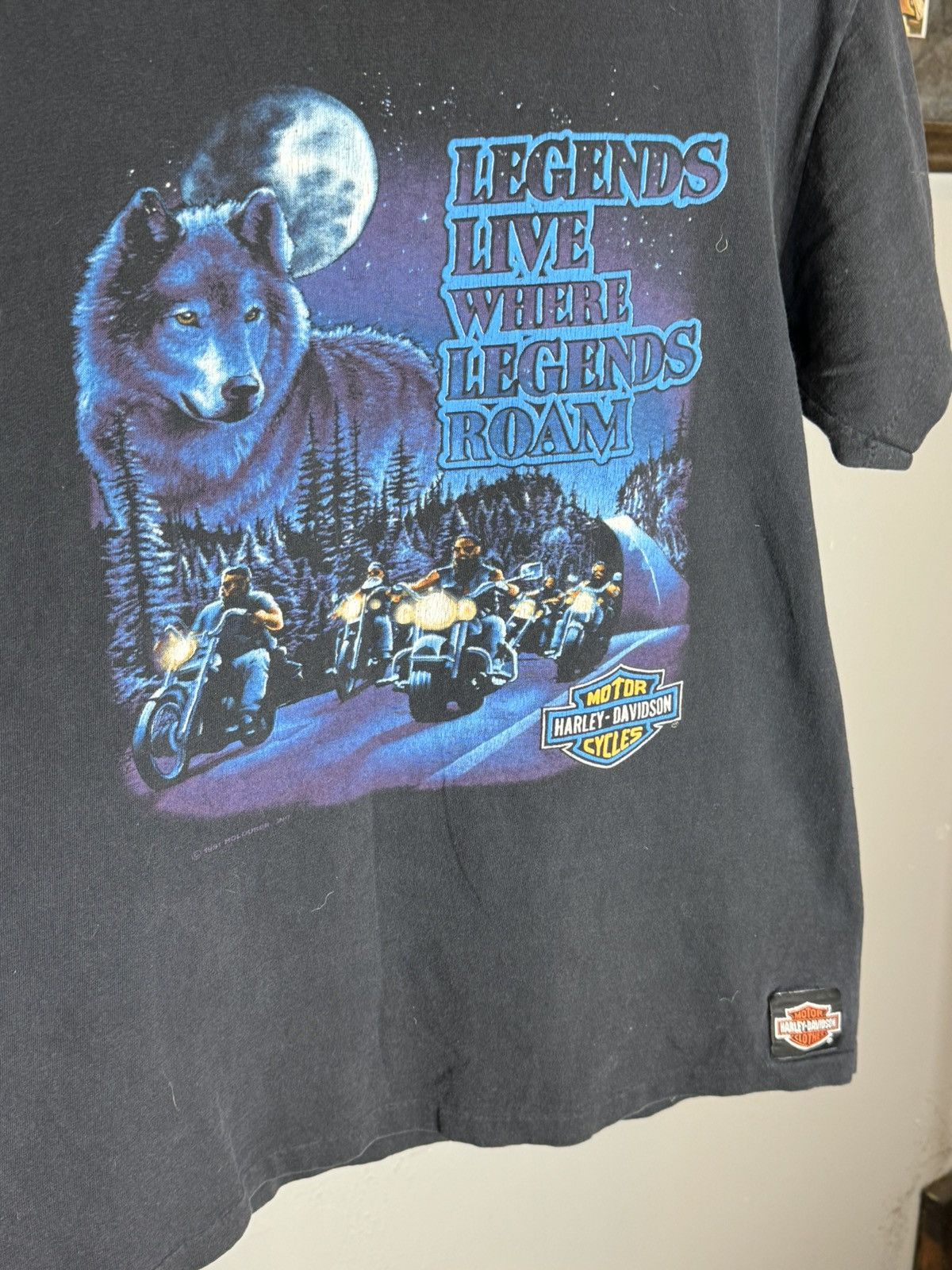 Harley Davidson × Vintage Vintage Legends are Made Harley Davidson Shirt Size US M / EU 48-50 / 2 - 3 Thumbnail