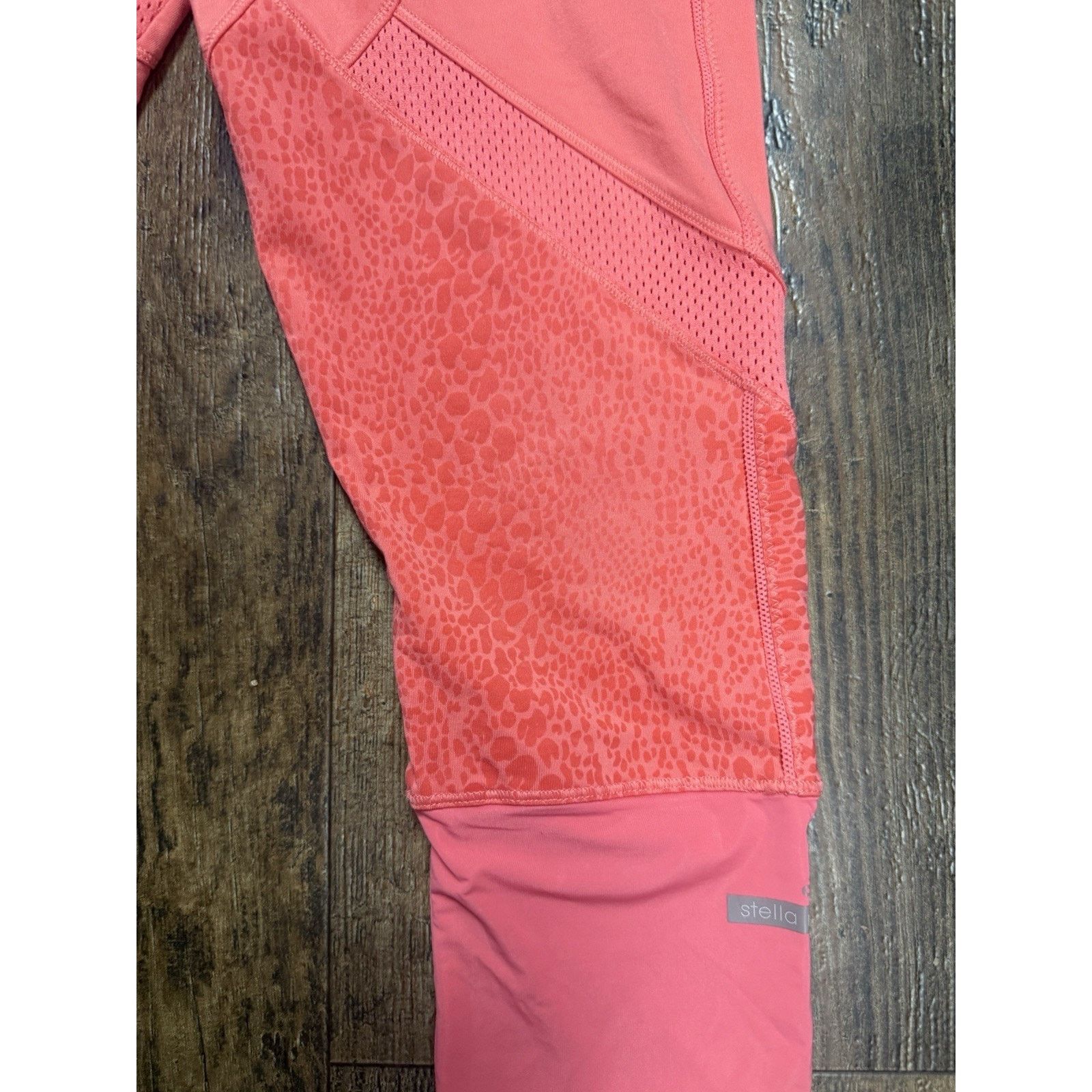 Adidas Stella McCartney Adidas Women's Small Pink Leggings Size 26" / US 2 / IT 38 - 2 Thumbnail