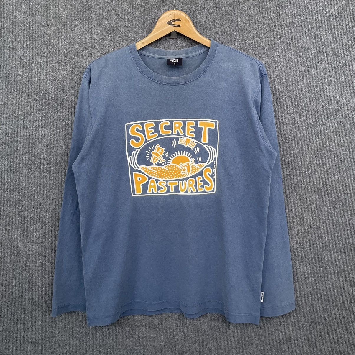 Keith Haring × Vintage Vintage 2004 Keith Haring Secret Pastures Artwork L/S Tee Size US M / EU 48-50 / 2 - 1 Thumbnail