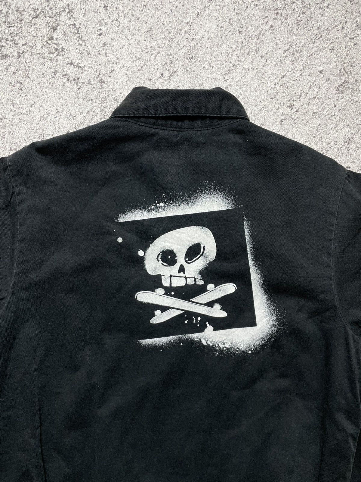 Other 2000s No Boundaries - Skull Punk Studded Work Jacket USA Size US S / EU 44-46 / 1 - 4 Thumbnail