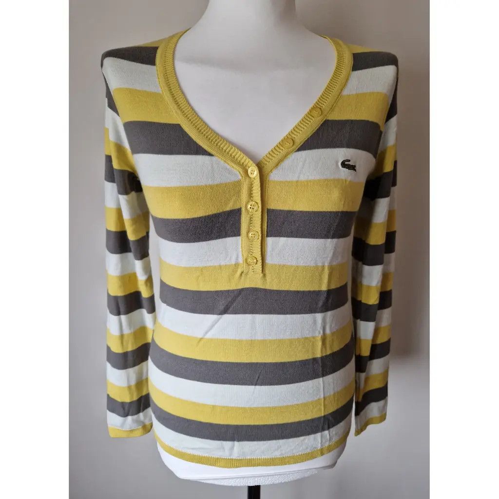Lacoste × Vintage Lacoste vintage jumper size L (2012) Size L / US 10 / IT 46 - 4 Thumbnail