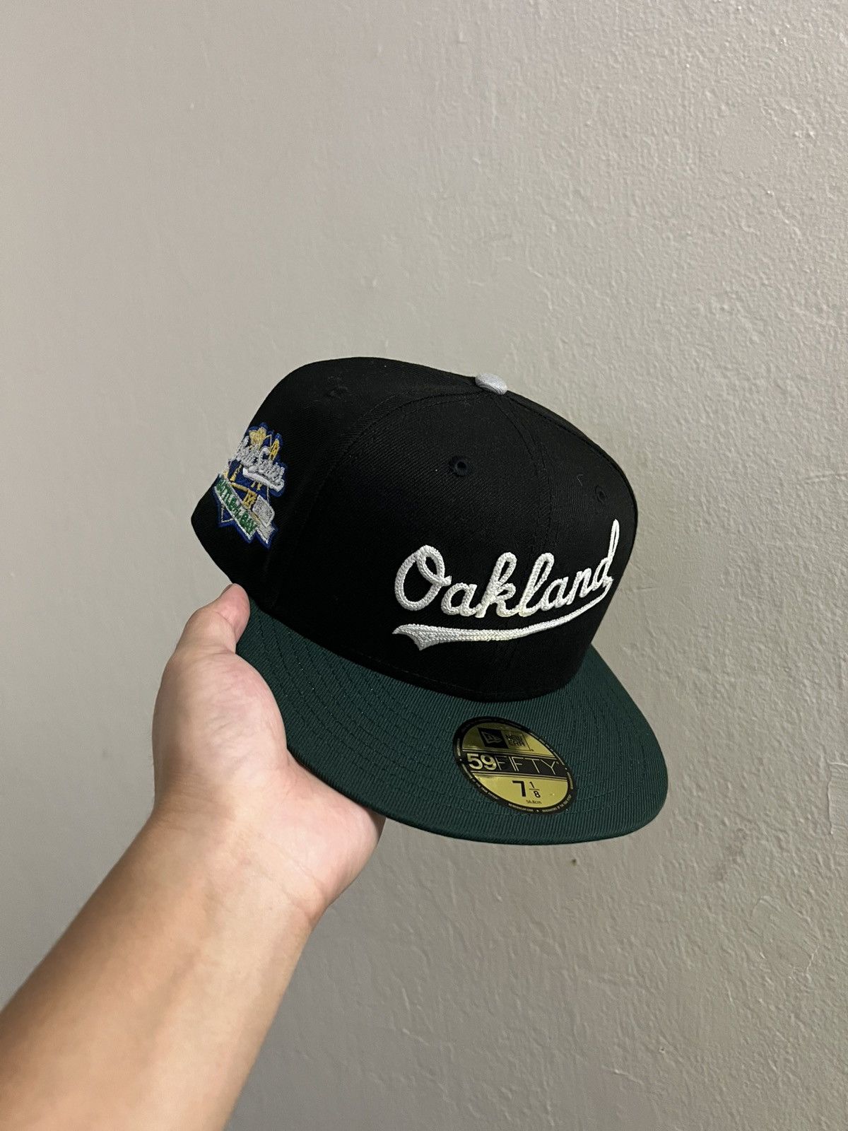 New Era Oakland Athletics 7 1/8 What the Bay New Era Fitted 59fifty Size ONE SIZE - 1 Thumbnail
