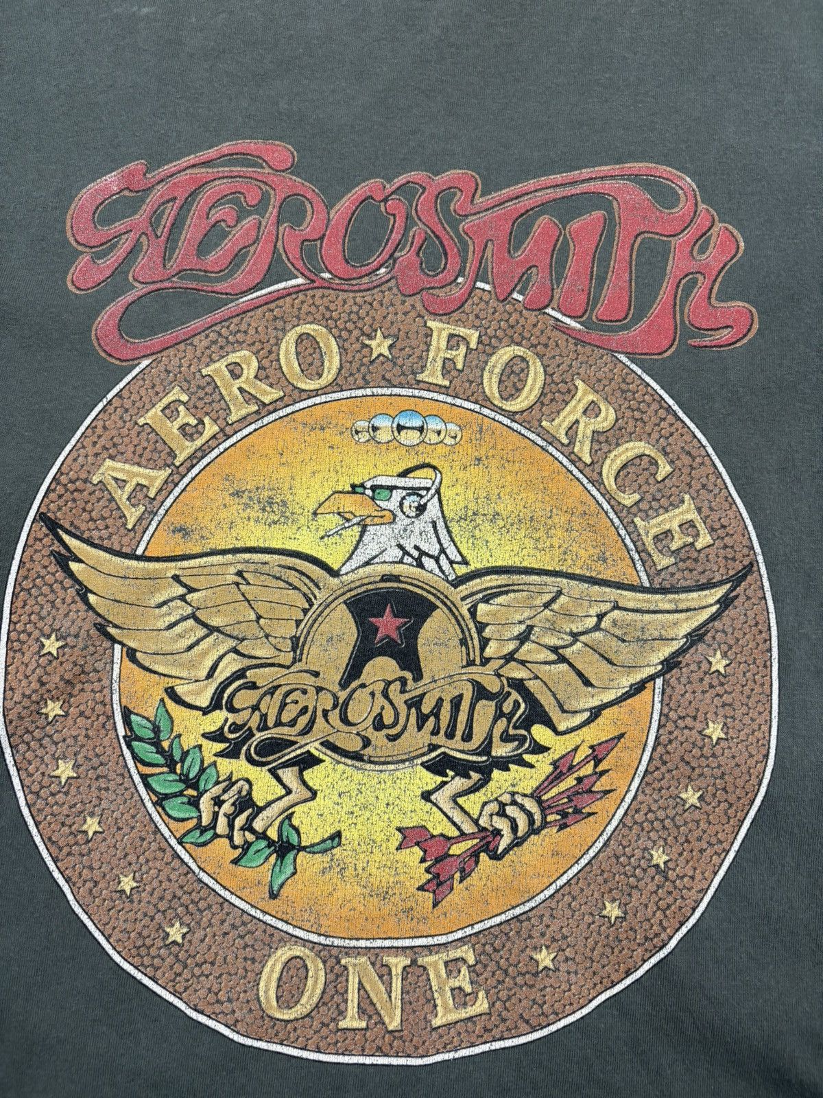 Band Tees Vintage 1999 Aerosmith Aero Force One World Tour Tee 90s USA Size US M / EU 48-50 / 2 - 14 Thumbnail