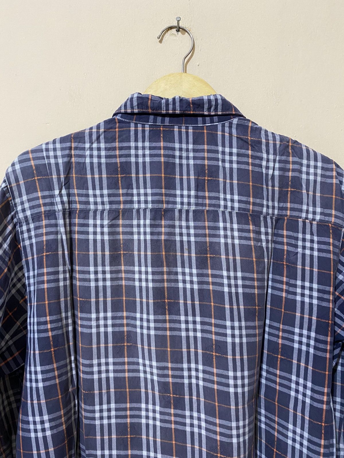 Burberry Vintage Burberrys Nova Check Button Shirt Size L / US 10 / IT 46 - 13 Thumbnail