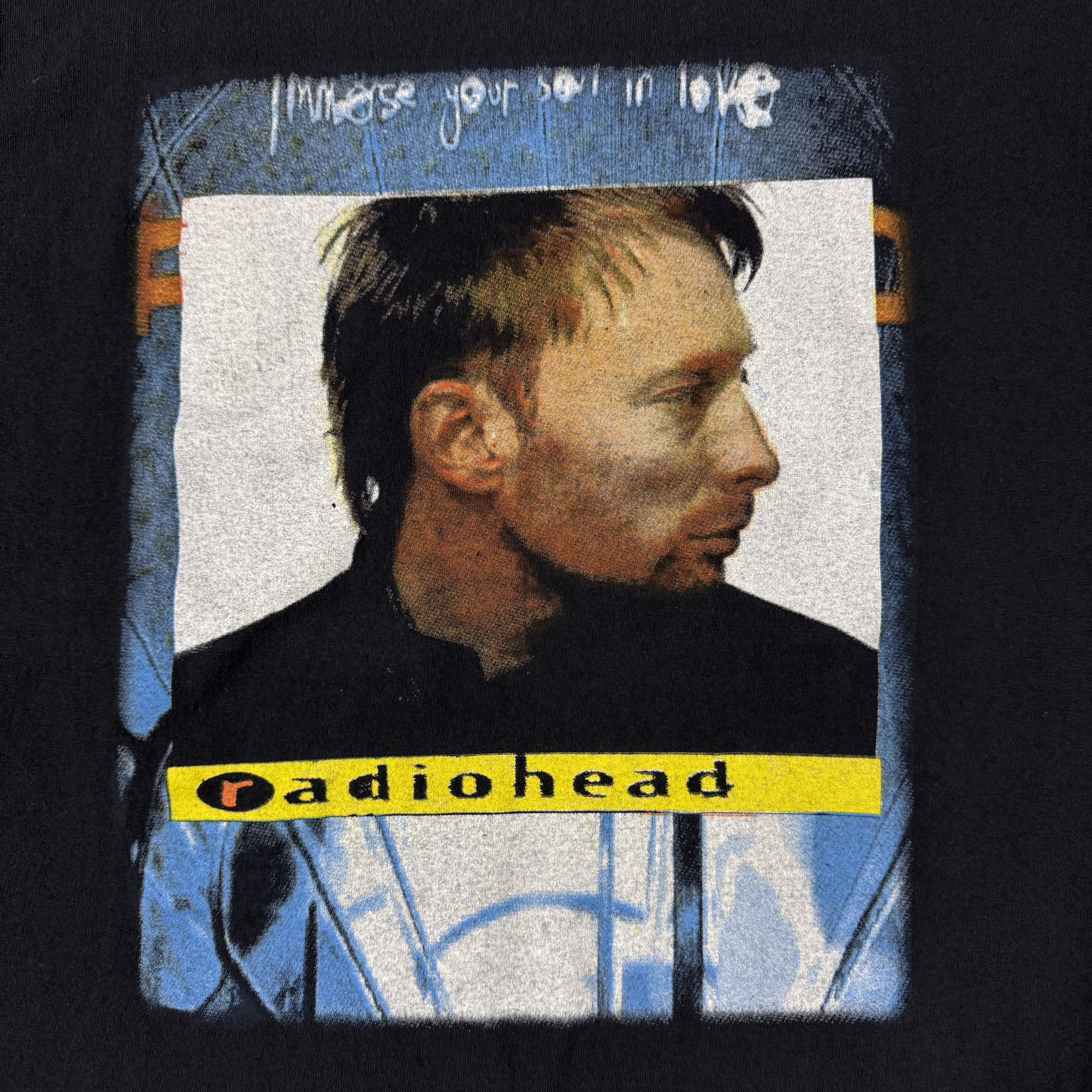 Band Tees Vintage 2003 Radiohead Tour Shirt Size US XL / EU 56 / 4 - 5 Thumbnail