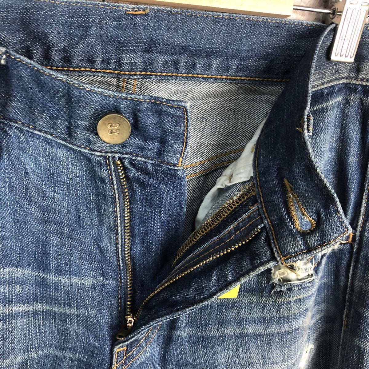 Japanese Brand Japanese Brand Blue Distressed Denim Pants #A997 Size US 28 / EU 44 - 10 Thumbnail