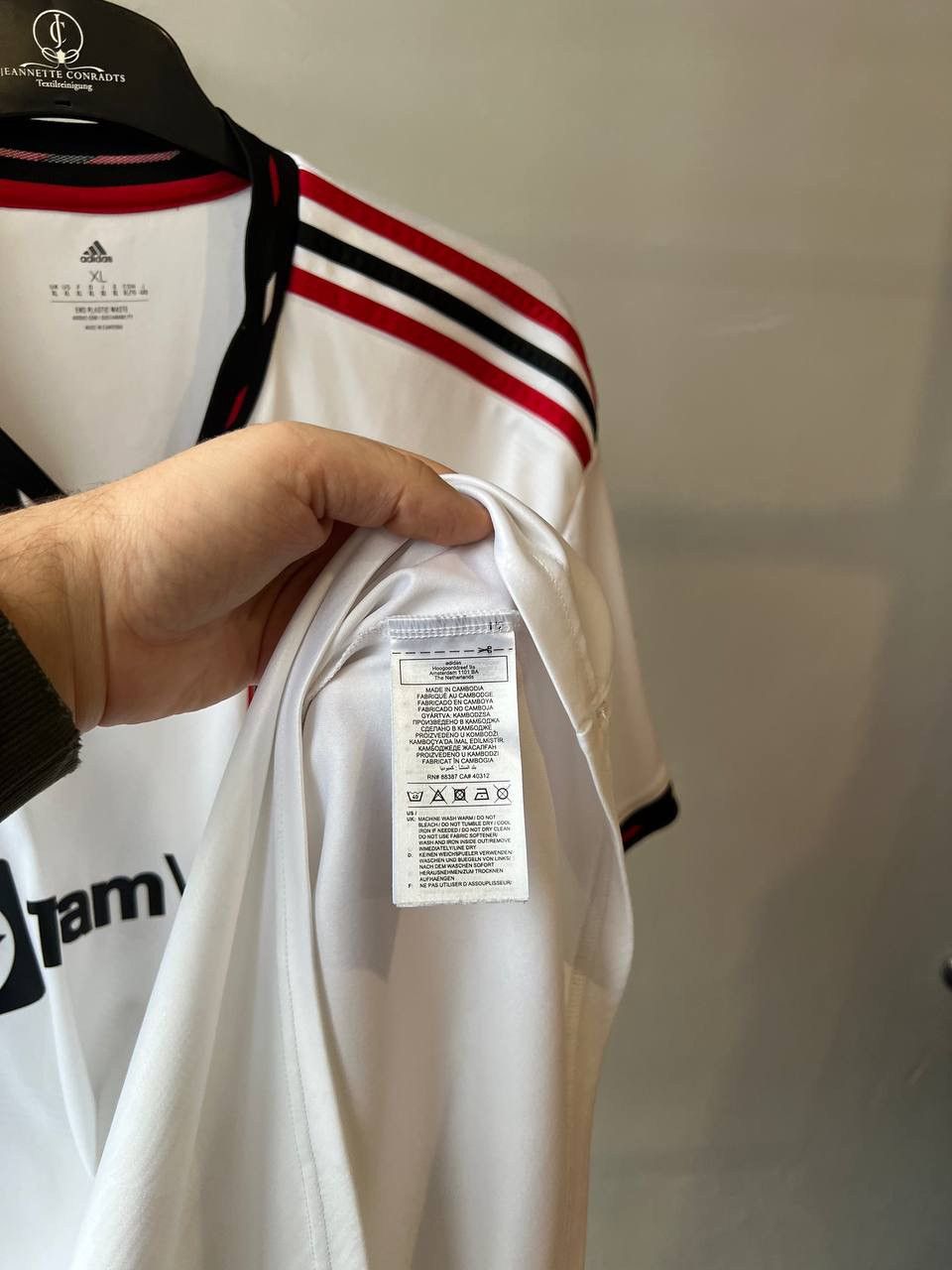 Adidas 2022/23 MANCHESTER UNITED AWAY SOCCER JERSEY FOOTBALL SHIRT Size US XL / EU 56 / 4 - 11 Thumbnail