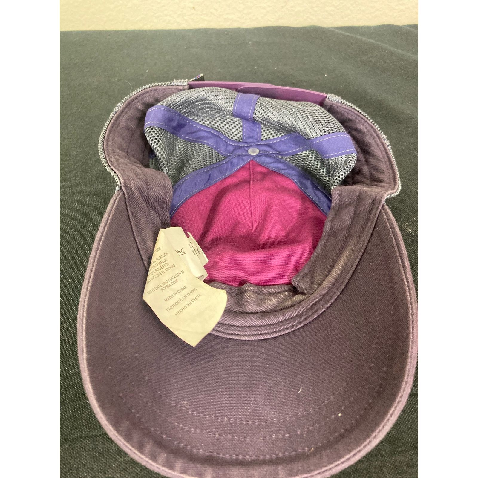 Patagonia Patagonia Adjustable Mesh Snapback Hat Blue Purple Size ONE SIZE - 8 Thumbnail