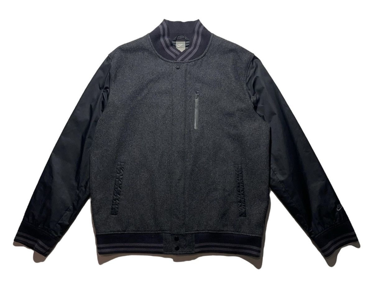 Vintage Nike Wool Varsity Bomber Jacket