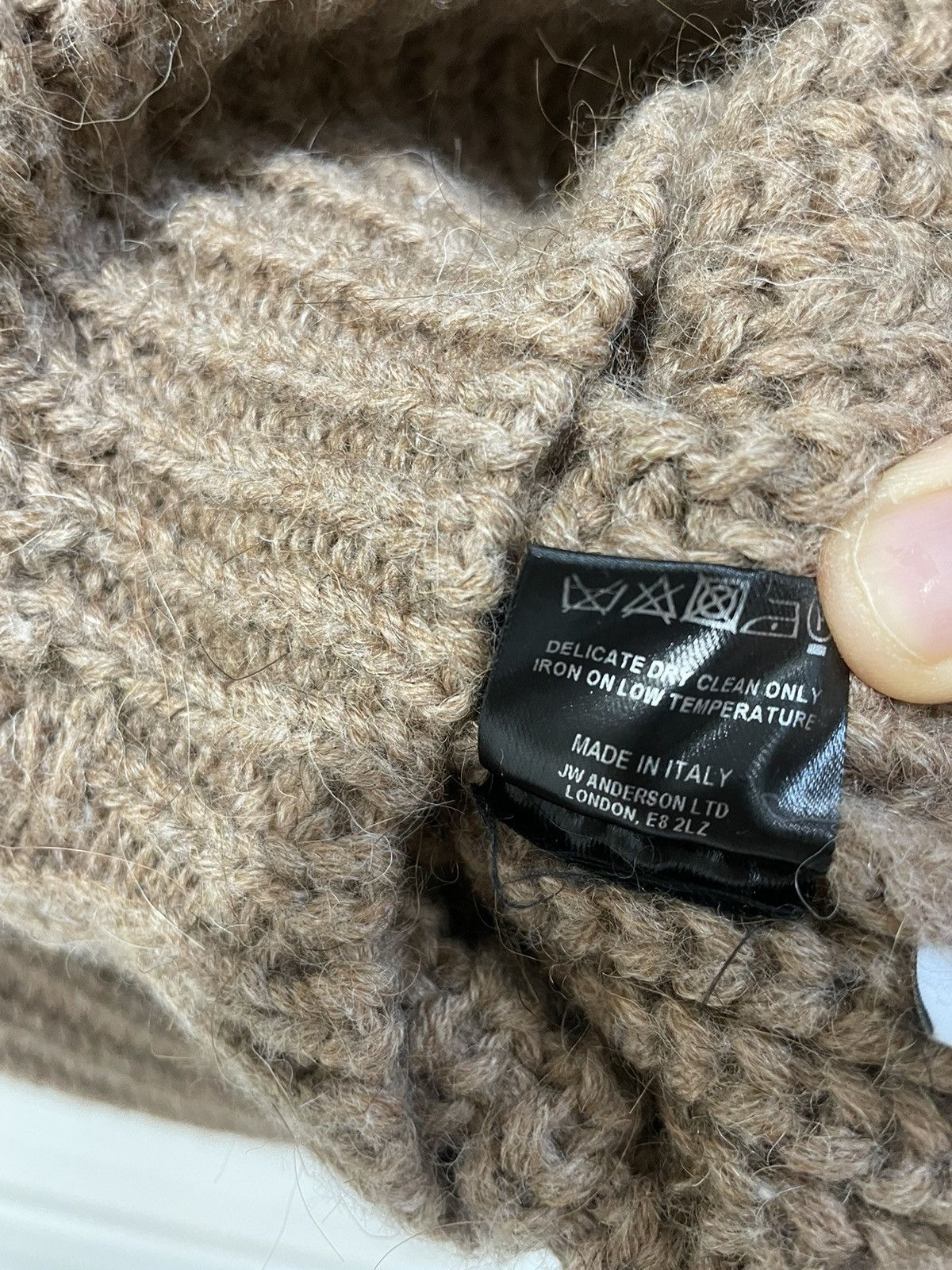 JW Anderson JW anderson oversized heavy knit brown wool/alpaca sweater Size US S / EU 44-46 / 1 - 10 Thumbnail