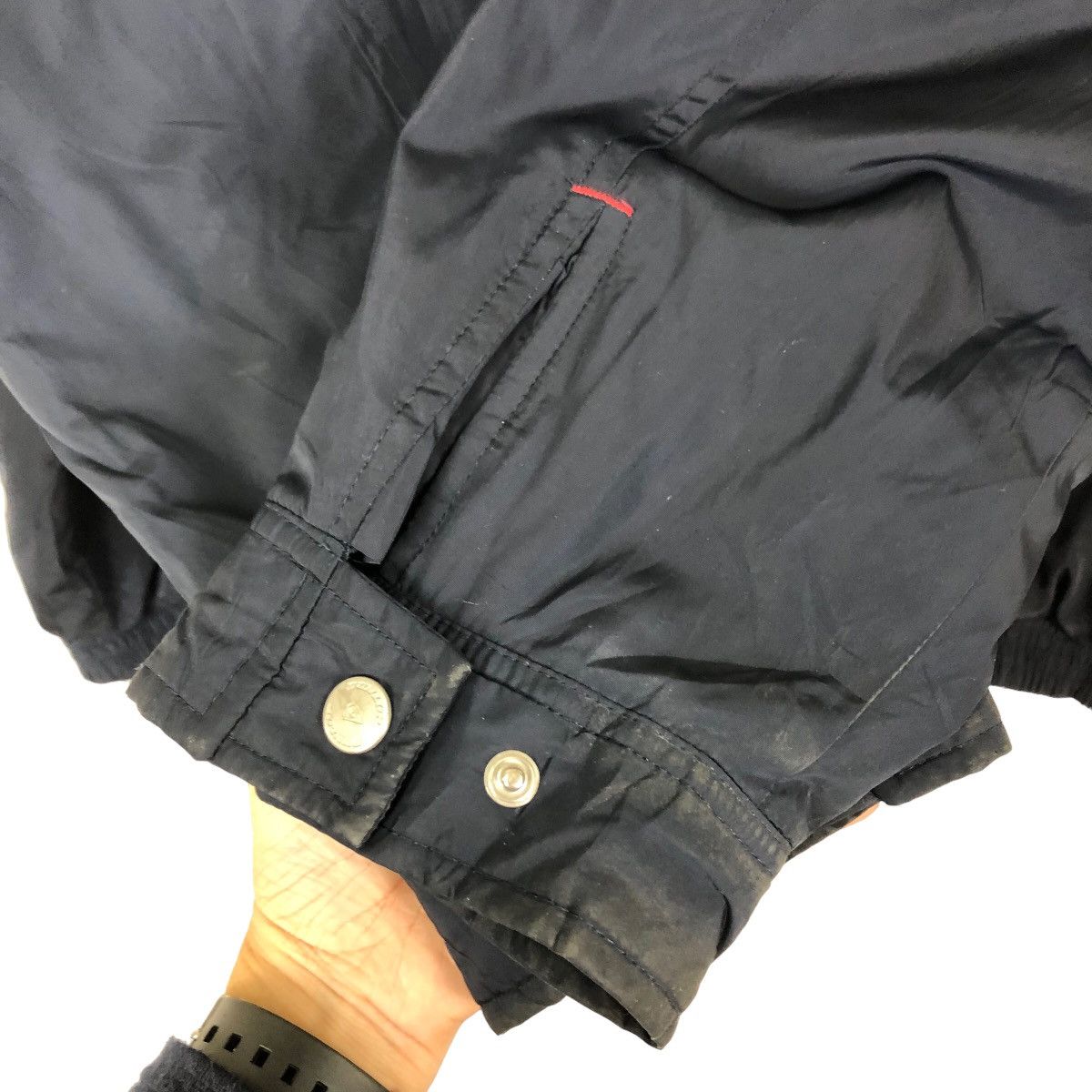 Japanese Brand 🔥VINTAGE BOMBER JACKET RACING BIG LOGO DUNLOP MOTORSPORT Size US L / EU 52-54 / 3 - 11 Thumbnail