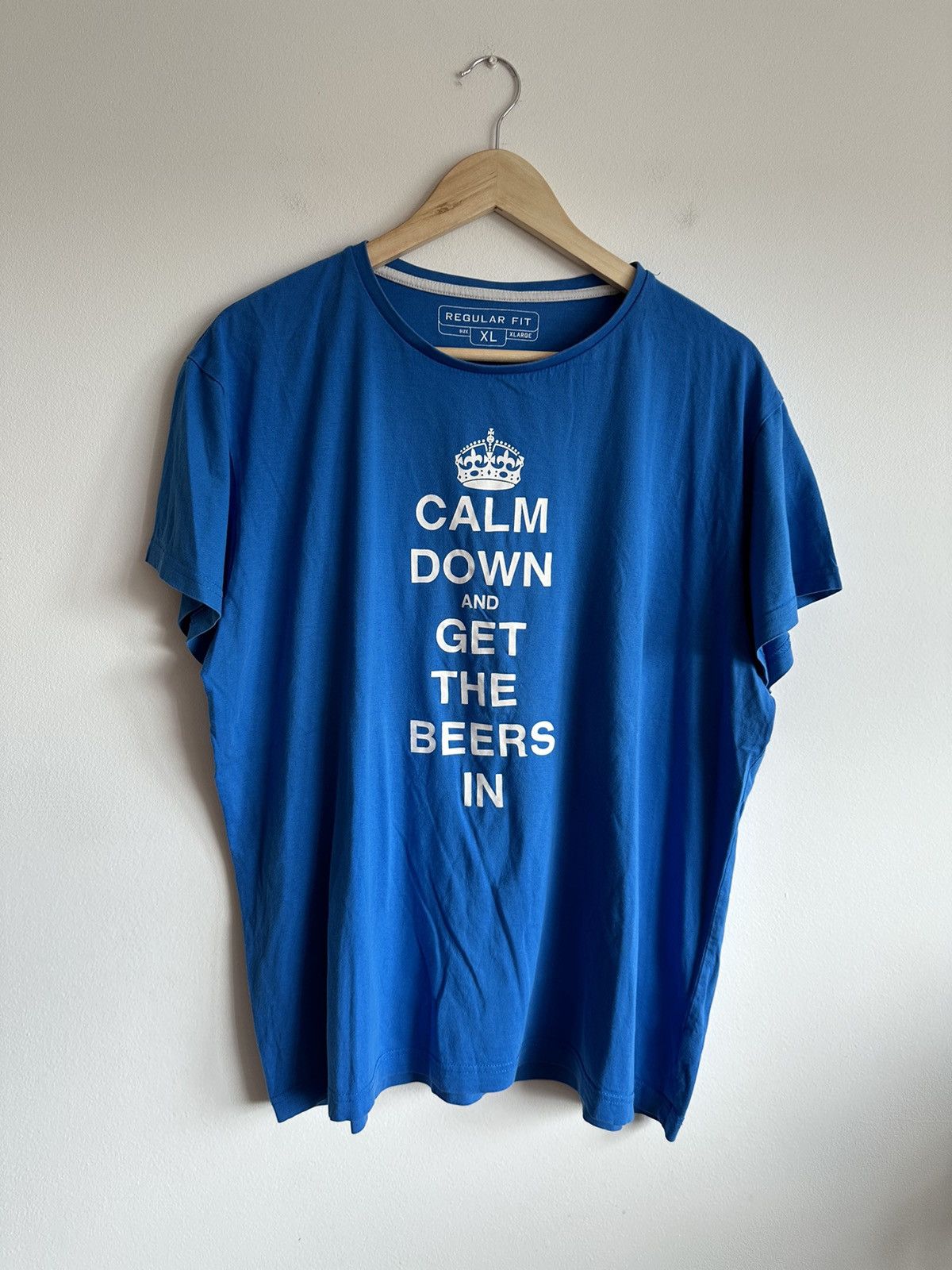 Other Calm down And get the beers in Tee streetwear drip swag Size US L / EU 52-54 / 3 - 1 Thumbnail