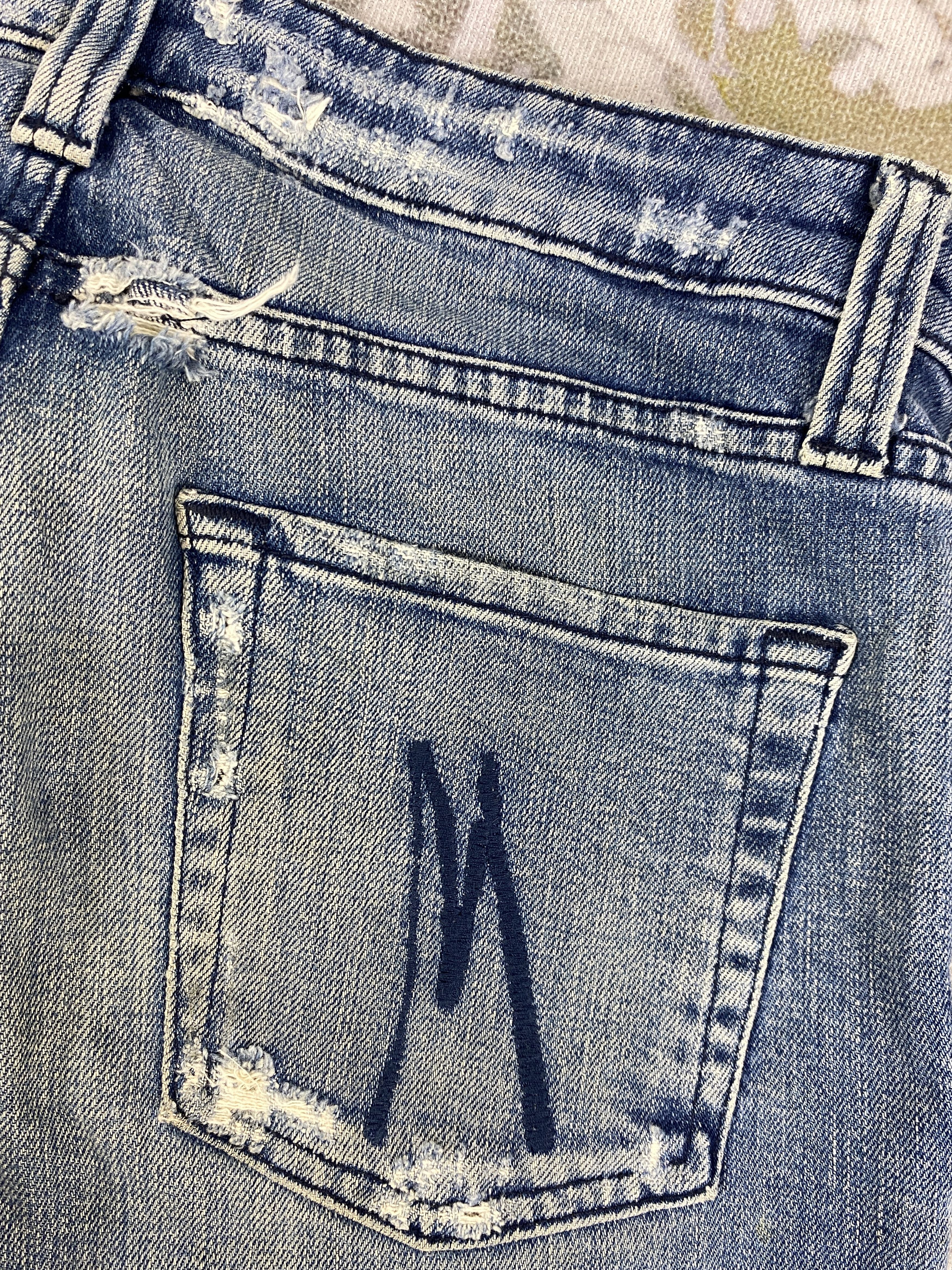 Le Grande Bleu (L.G.B.) Vintage japanese LGB style Jeans 33x31.5 - JN2982 Size US 33 - 10 Thumbnail