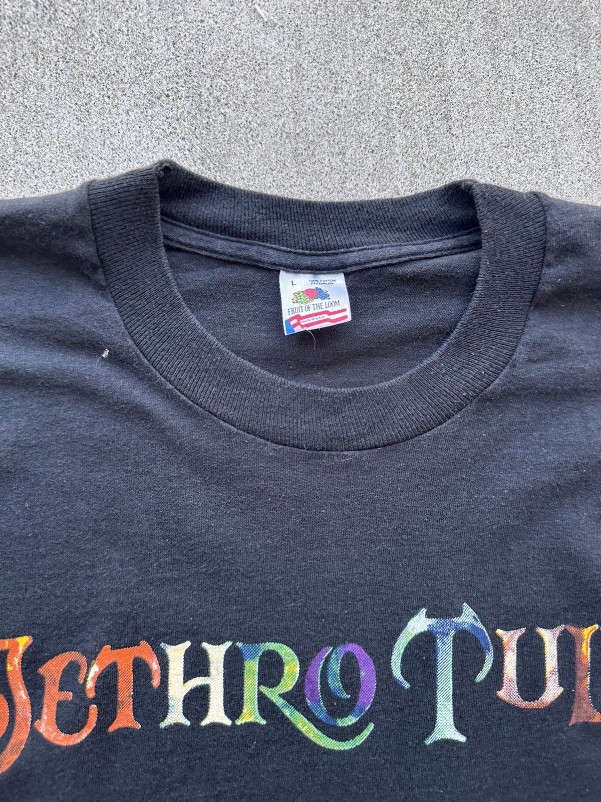 Band Tees × Vintage Vintage Jethro Tull Band Tee Shirt Large Catfish Rising 90s Size US L / EU 52-54 / 3 - 3 Thumbnail