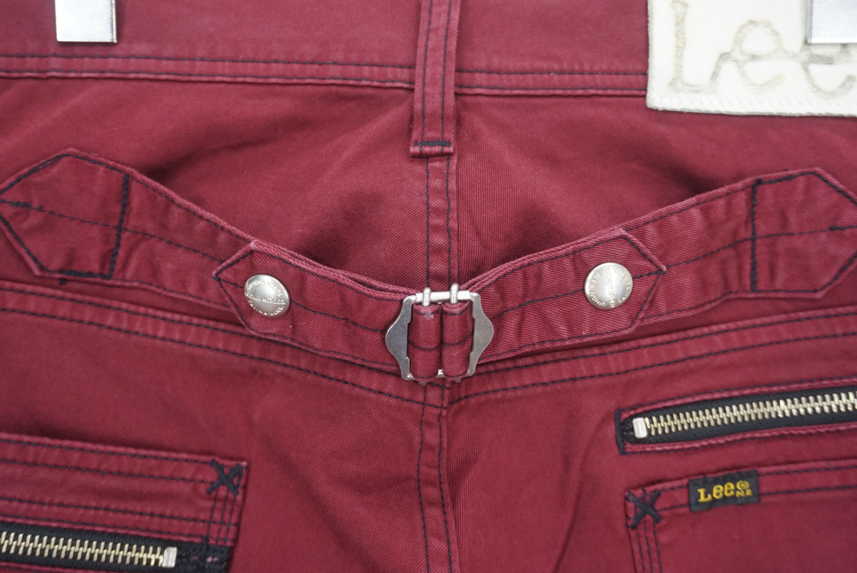 Lee Cowboy Pants fit W30xL31 Low-Rise Multi Zipper Bondage Pants Size US 28 / EU 44 - 11 Thumbnail
