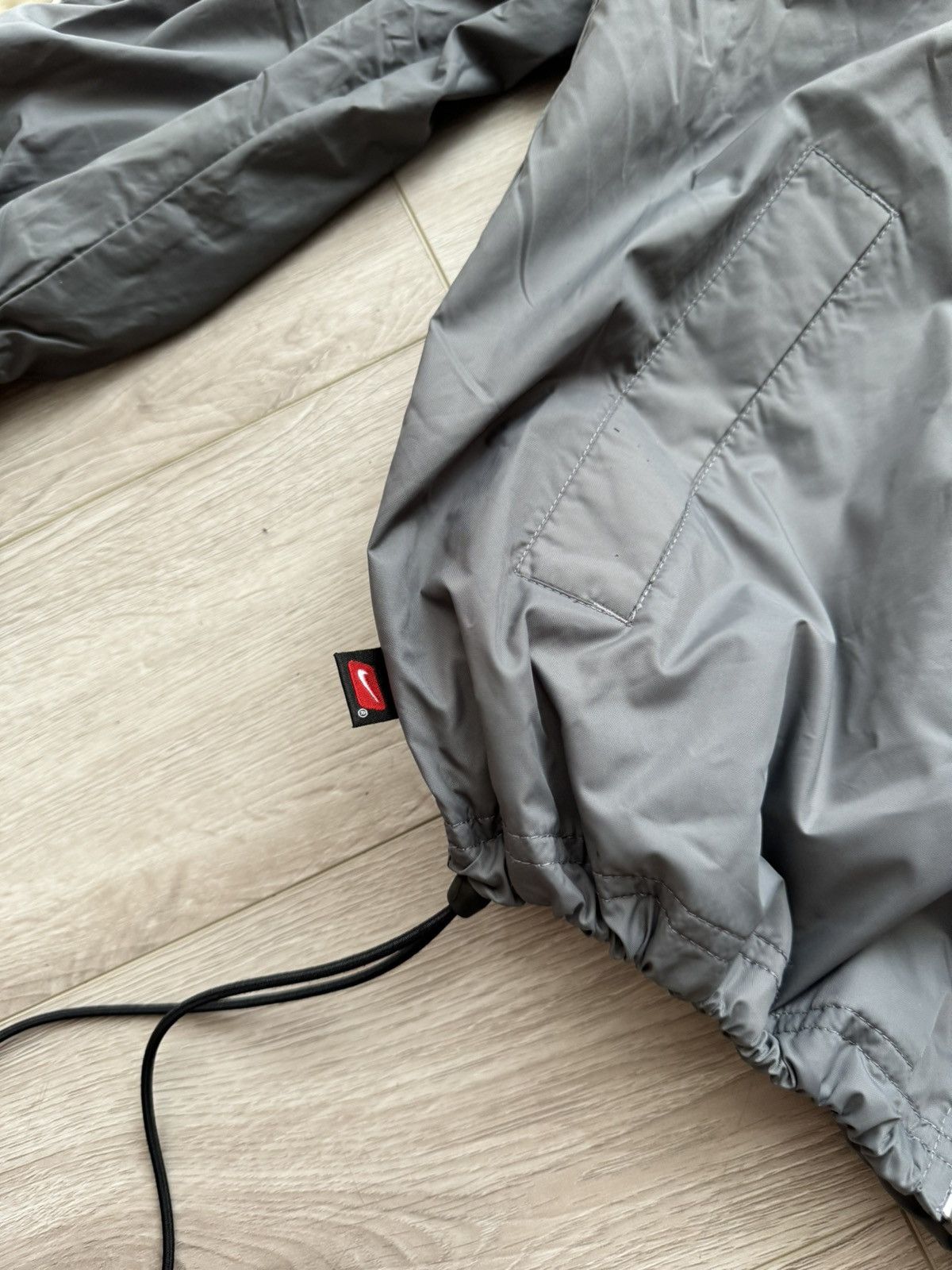 Nike × Vintage Vintage Y2K Nike Swoosh Rare Space Light Jacket Size US L / EU 52-54 / 3 - 3 Thumbnail