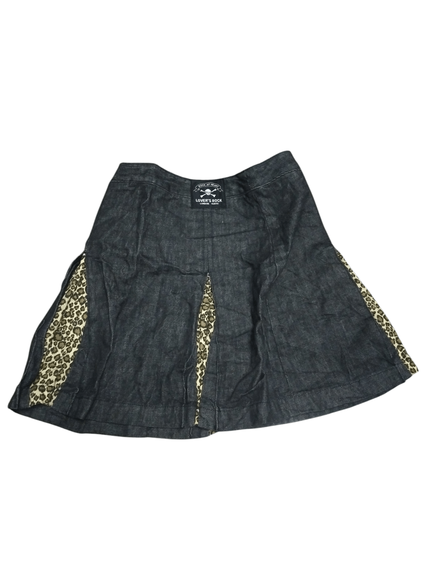 Japanese Brand × Vintage Super lovers denim skirt Size 26" / US 2 / IT 38 - 2 Thumbnail