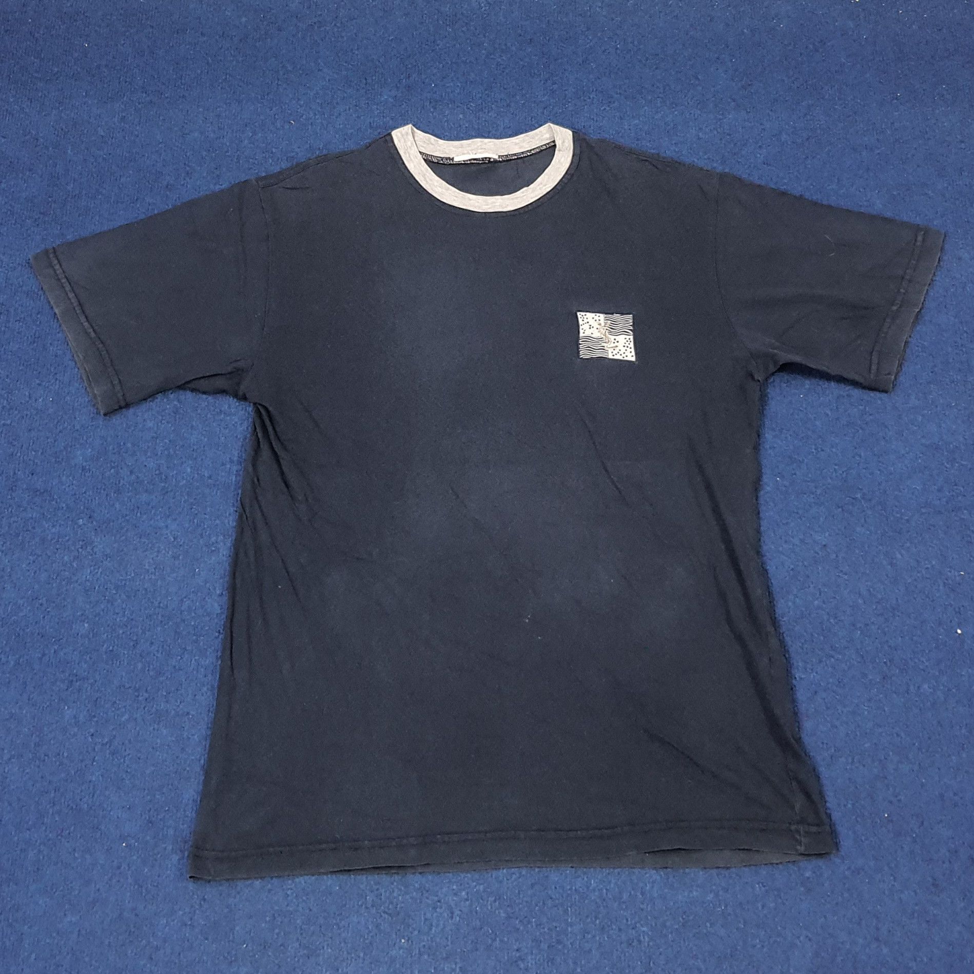 Designer × Vintage × Yves Saint Laurent Vintage Yves Saint Laurent YSL Designer Tshirt C219N22 Size US L / EU 52-54 / 3 - 3 Thumbnail