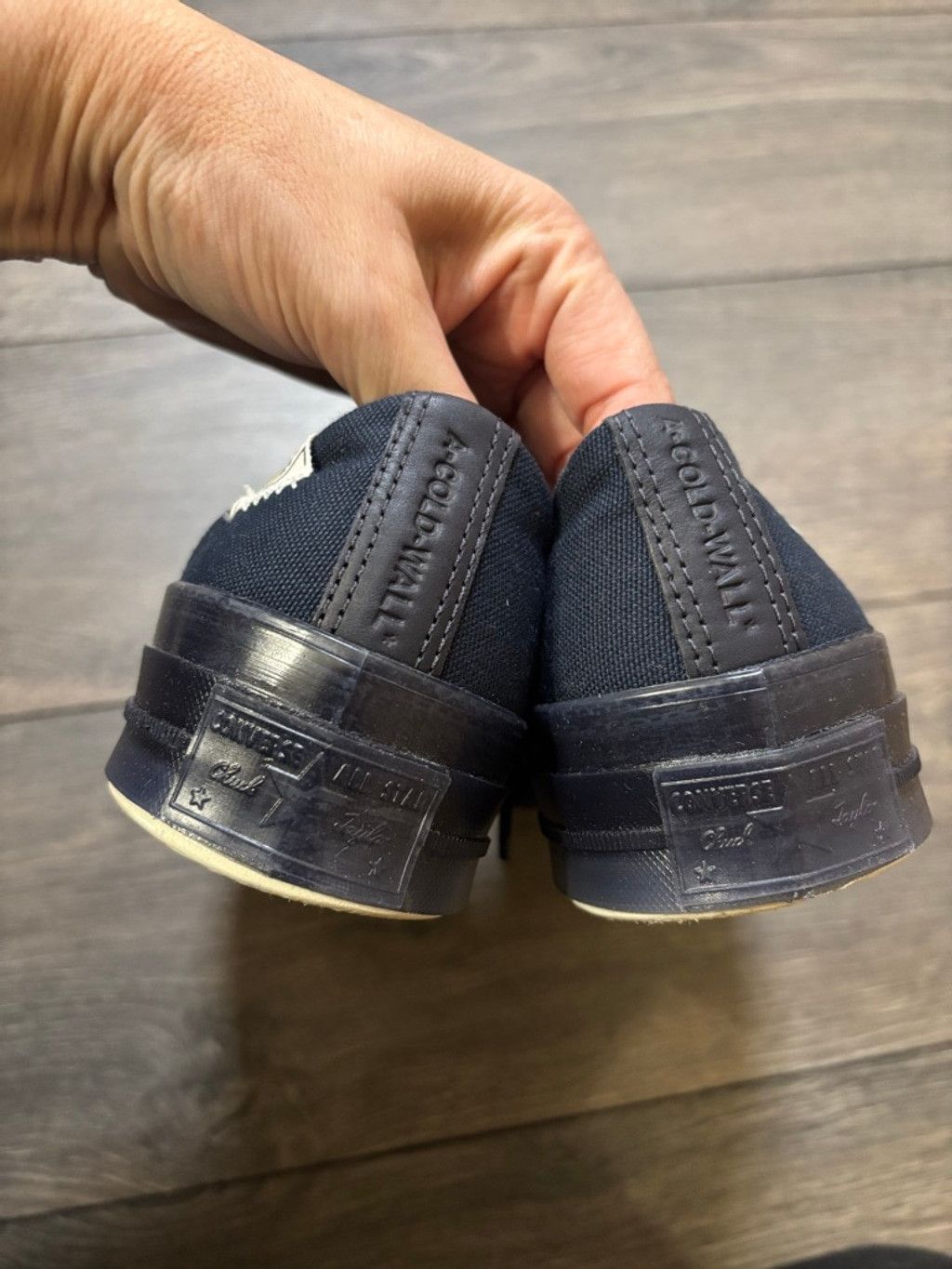 Converse Converse x ACW CNVS Navy Low 10.5 NWOT Size US 10.5 / EU 43-44 - 7 Thumbnail