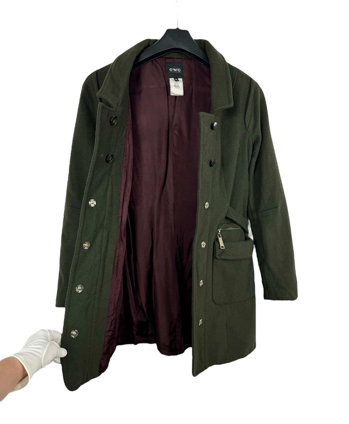 Costume National × Vintage CNC Costume National Wool-Cashmere Coat size 40 Size S / US 4 / IT 40 - 12 Thumbnail