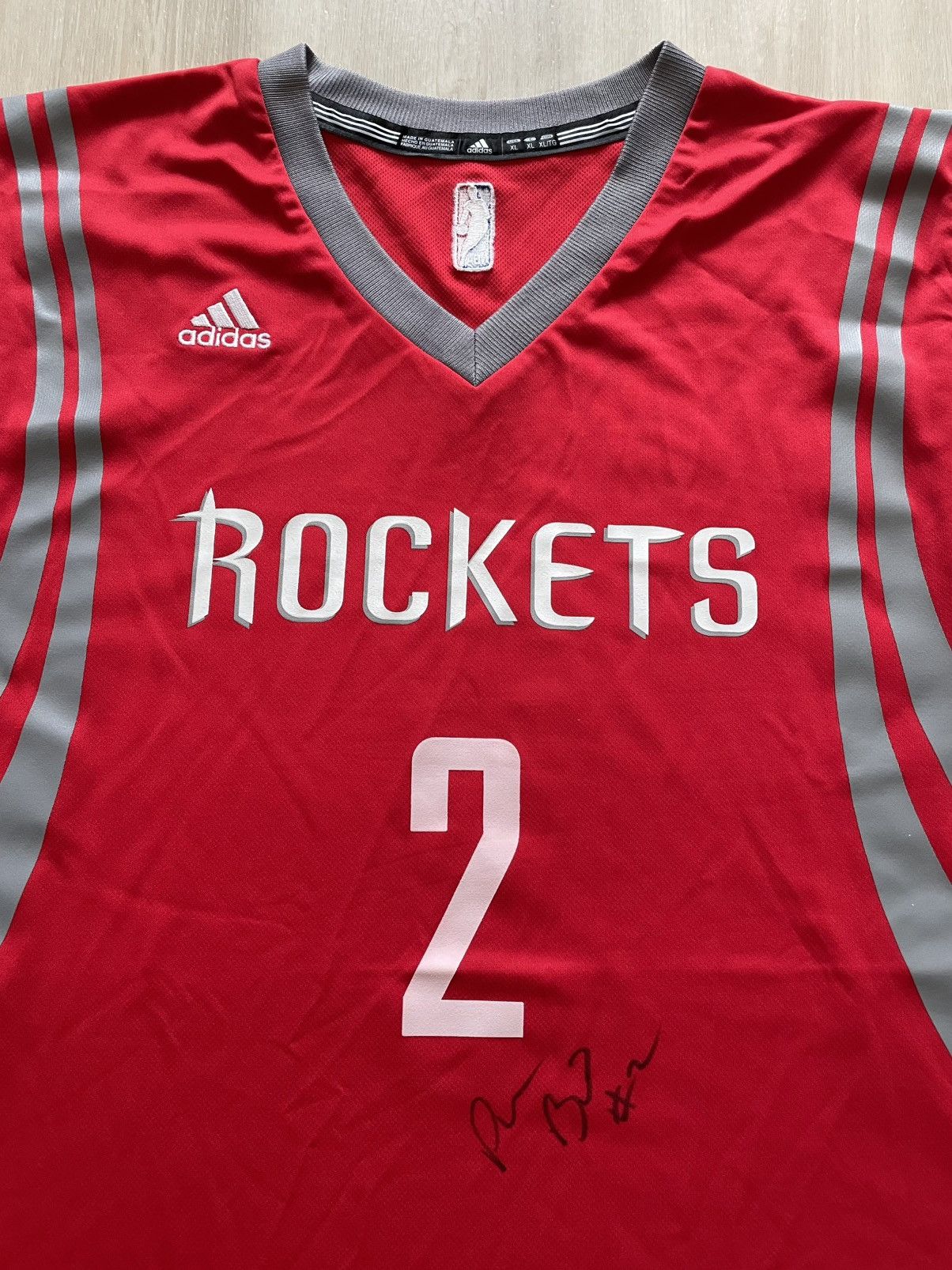 Adidas Houston Rockets Patrick Beverley Autographed Adidas XL Size US XL / EU 56 / 4 - 2 Thumbnail