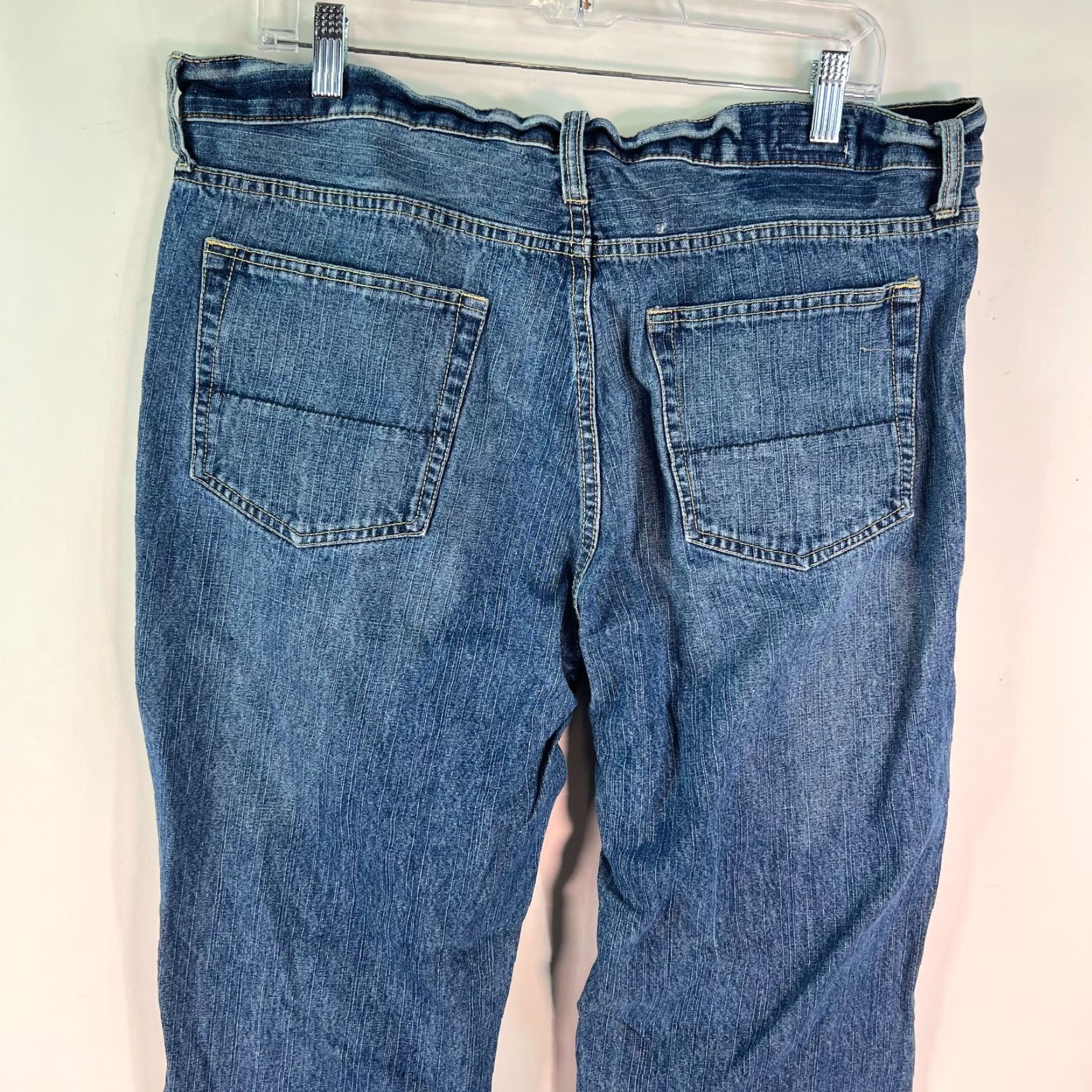 Abercrombie & Fitch Abercrombie & Fitch Womens High Rise Button Fly Blue Jeans Size 36X34 Shirt? Size 25" / US 0 / IT 36 - 4 Thumbnail