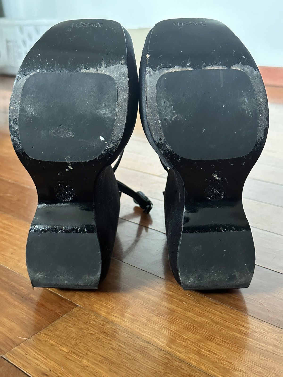 Versace Versace Sandal Pump Heels Size US 8 / IT 38 - 7 Thumbnail