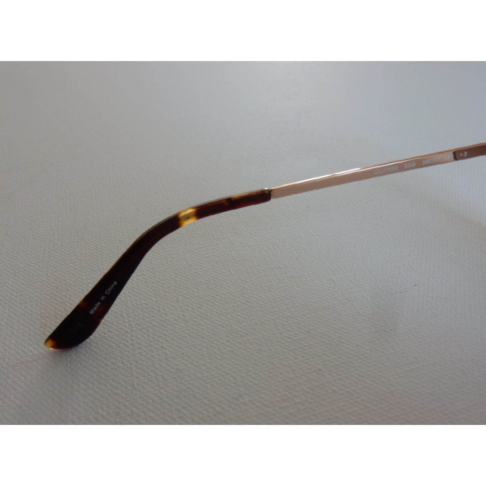 Guess GUESS Cat Eye Sunglasses Women Gold 56mm 17mm 140mm Model GU7599 50G Size ONE SIZE - 4 Thumbnail