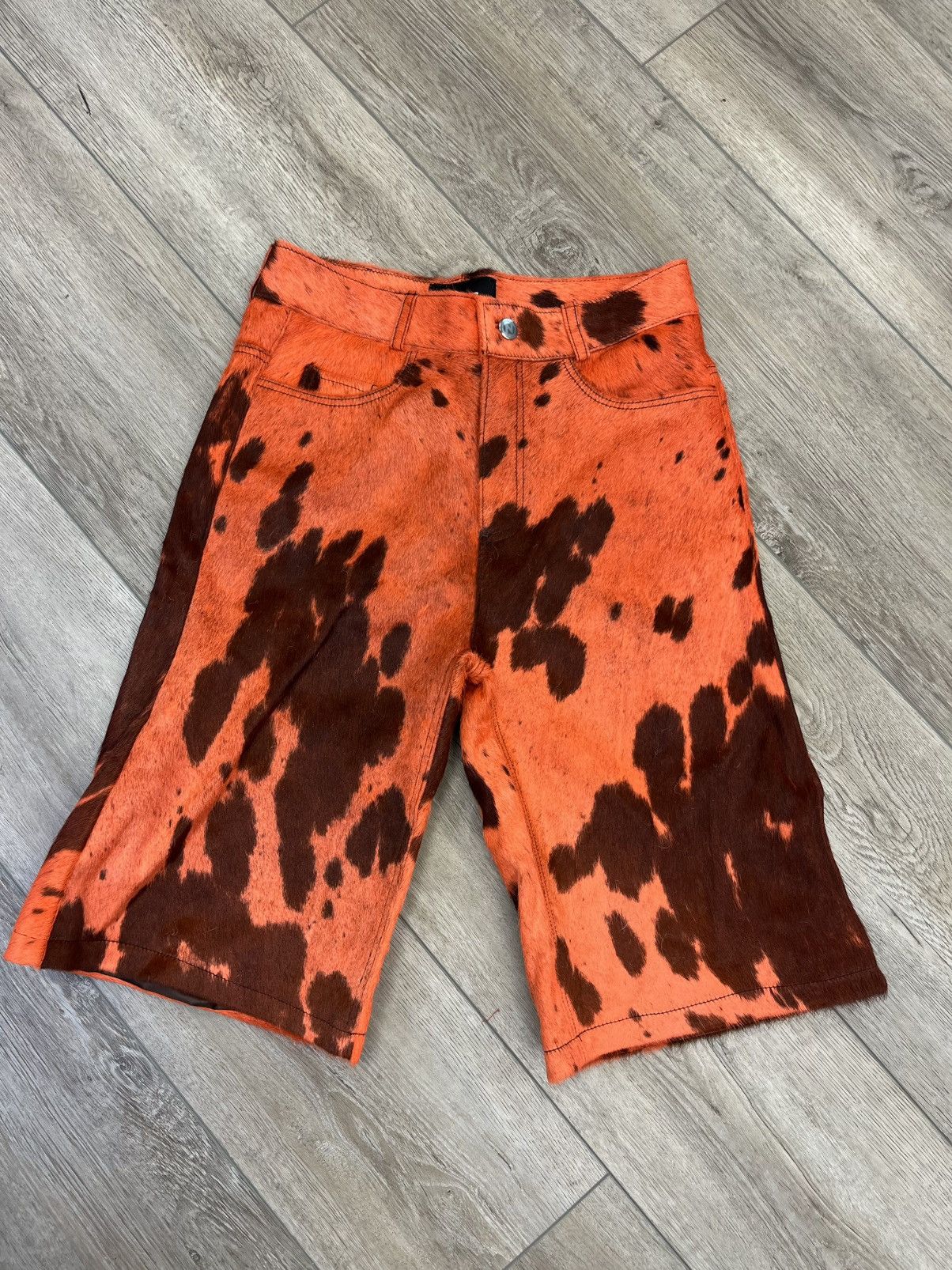 NYRVA Nyrva Short CowPrint Red Size US 32 / EU 48 - 1 Thumbnail