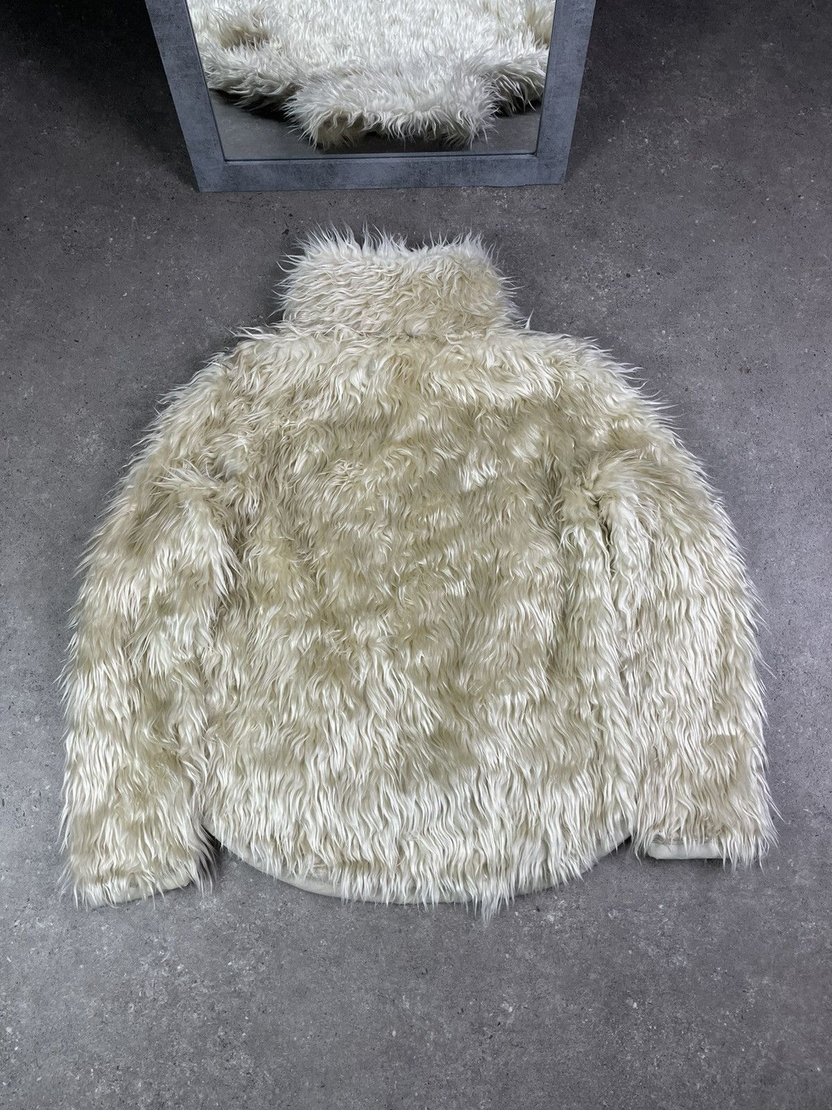 Japanese Brand Vintage Y2K Faux Fur Cropped Jacket Size XL / US 12-14 / IT 48-50 - 2 Thumbnail