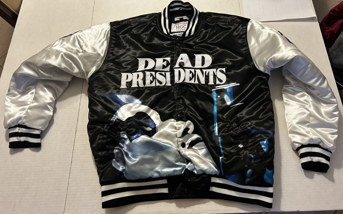 Vintage Vintage HeadGear Classic Dead Presidents Varsity Jacket Size US L / EU 52-54 / 3 - 1 Thumbnail