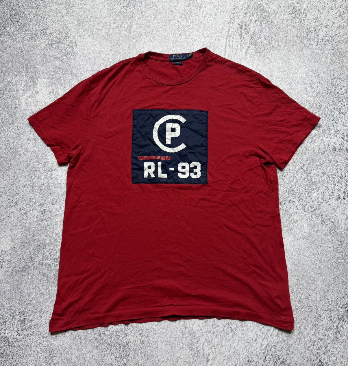 復刻Ralph Lauren CLIMB 1993 tee hi teck Polo Ralph Lauren Polo Ralph Lauren Hi-Tech 93 Climb Shirt | Grailed