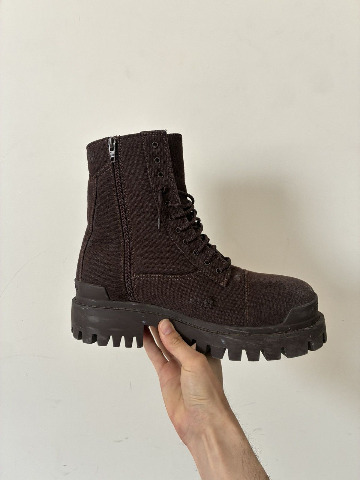 Balenciaga Balenciaga SS22 Distressed Striker Boots Size US 9.5 / EU 42-43 - 5 Thumbnail