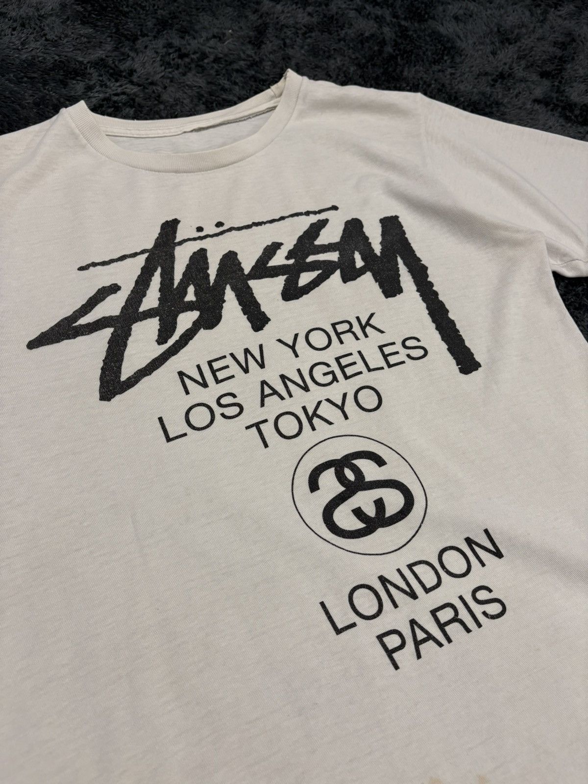 Stussy Vintage Stussy International Logo Tee Size US M / EU 48-50 / 2 - 4 Thumbnail